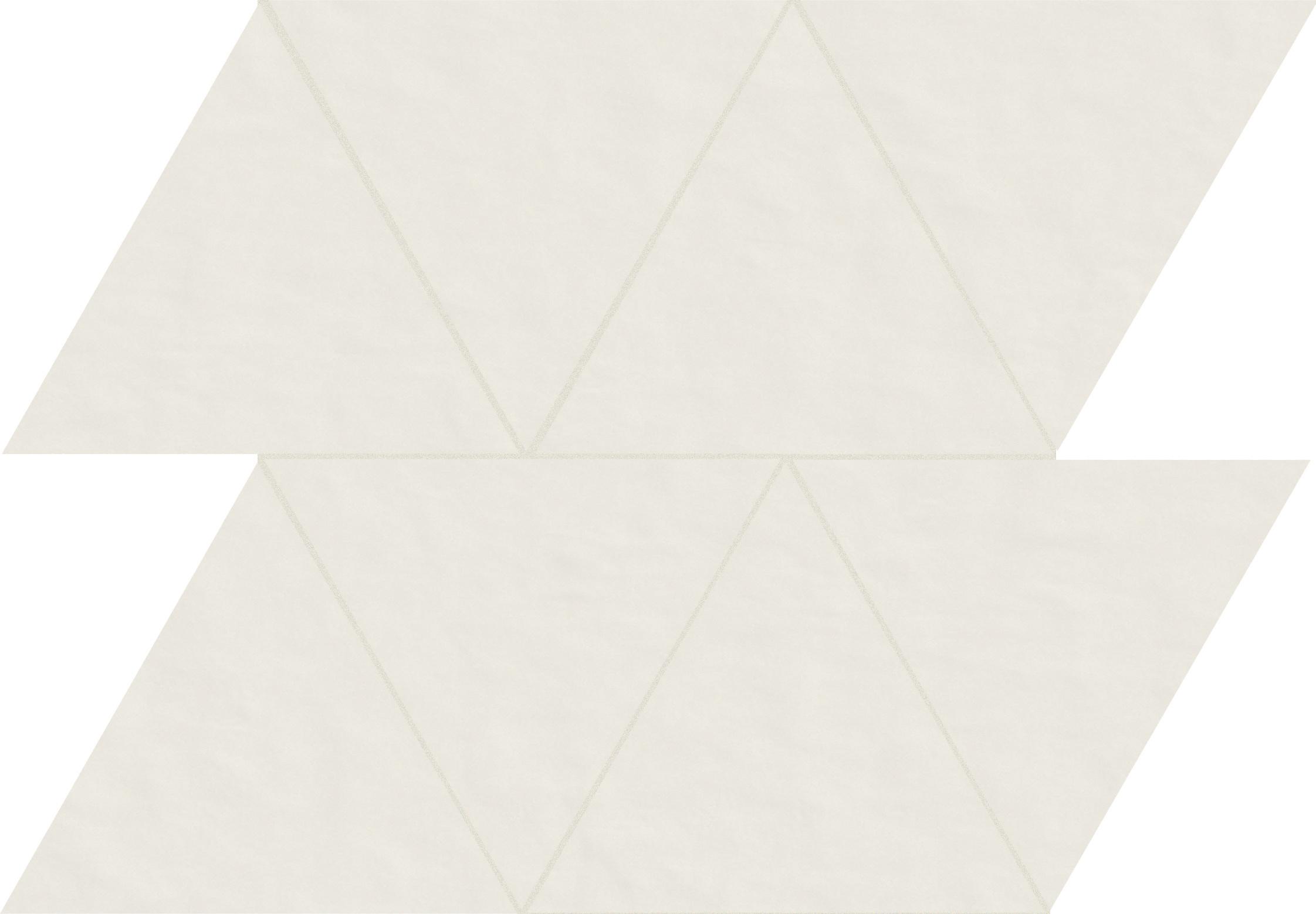 01 bianco Modulo triangolo 10x15 матовая 6 мм