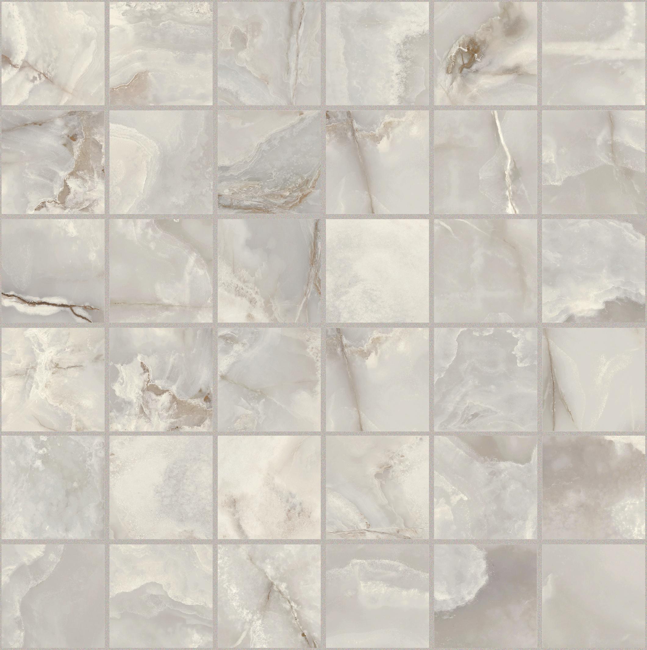 Silver Onyx Mosaico 5x5 30x30 сатинированная 9 мм