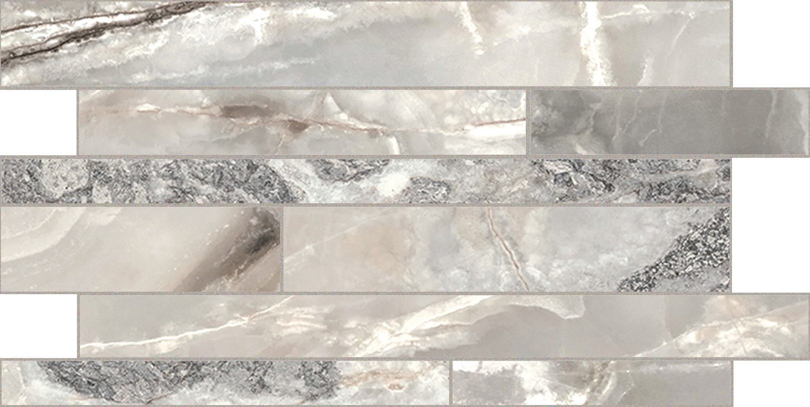 Silver Blend Modulo listello sfalsato 30x60 сатинированная 9 мм