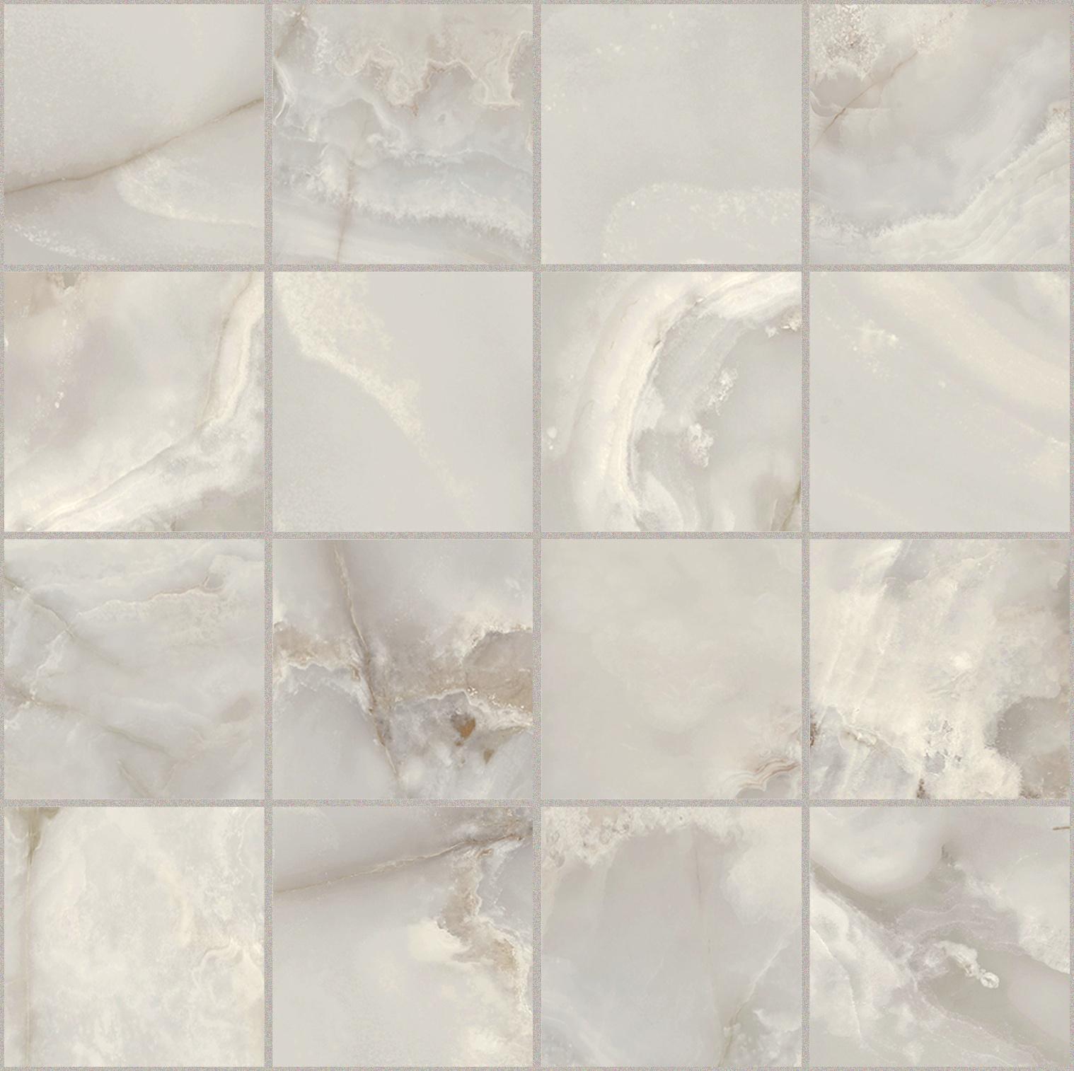 Silver Onyx Mosaico magnum 7,5x7,5 30x30 сатинированная 6 мм