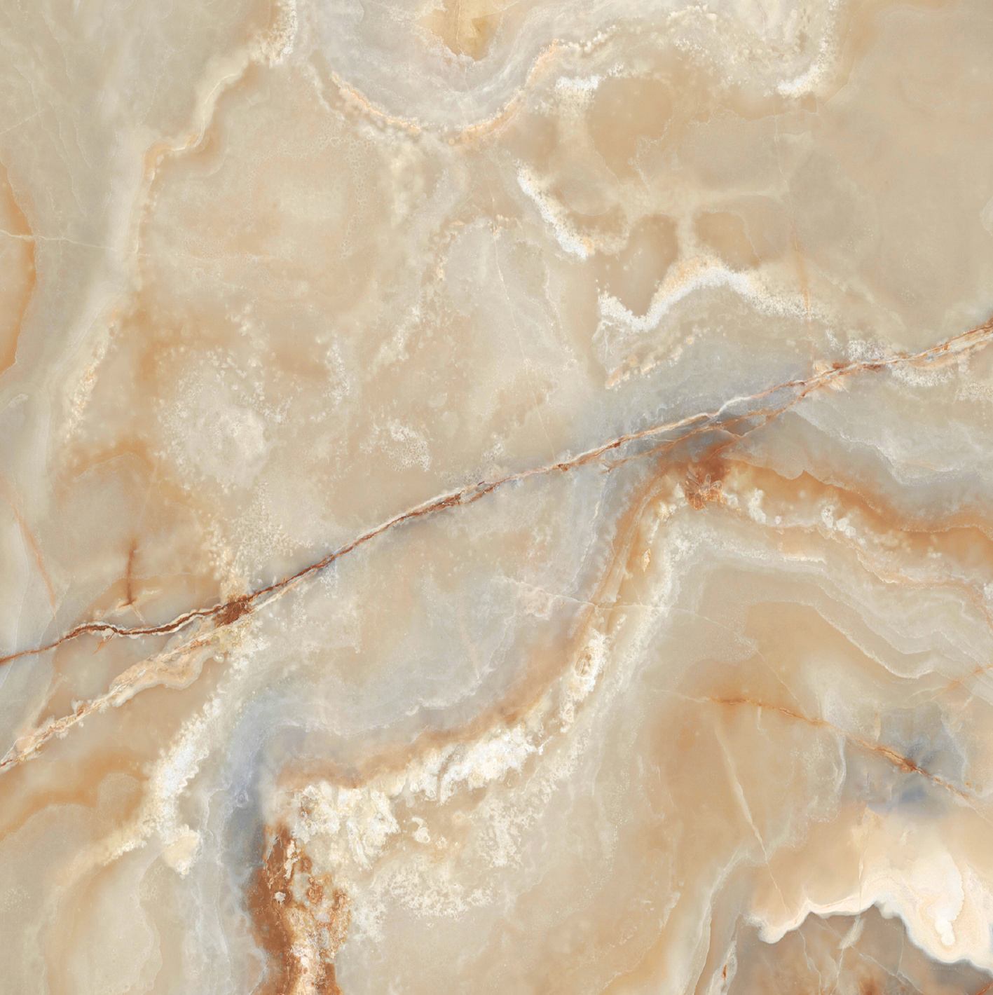 Golden Onyx 120x120 глянцевая