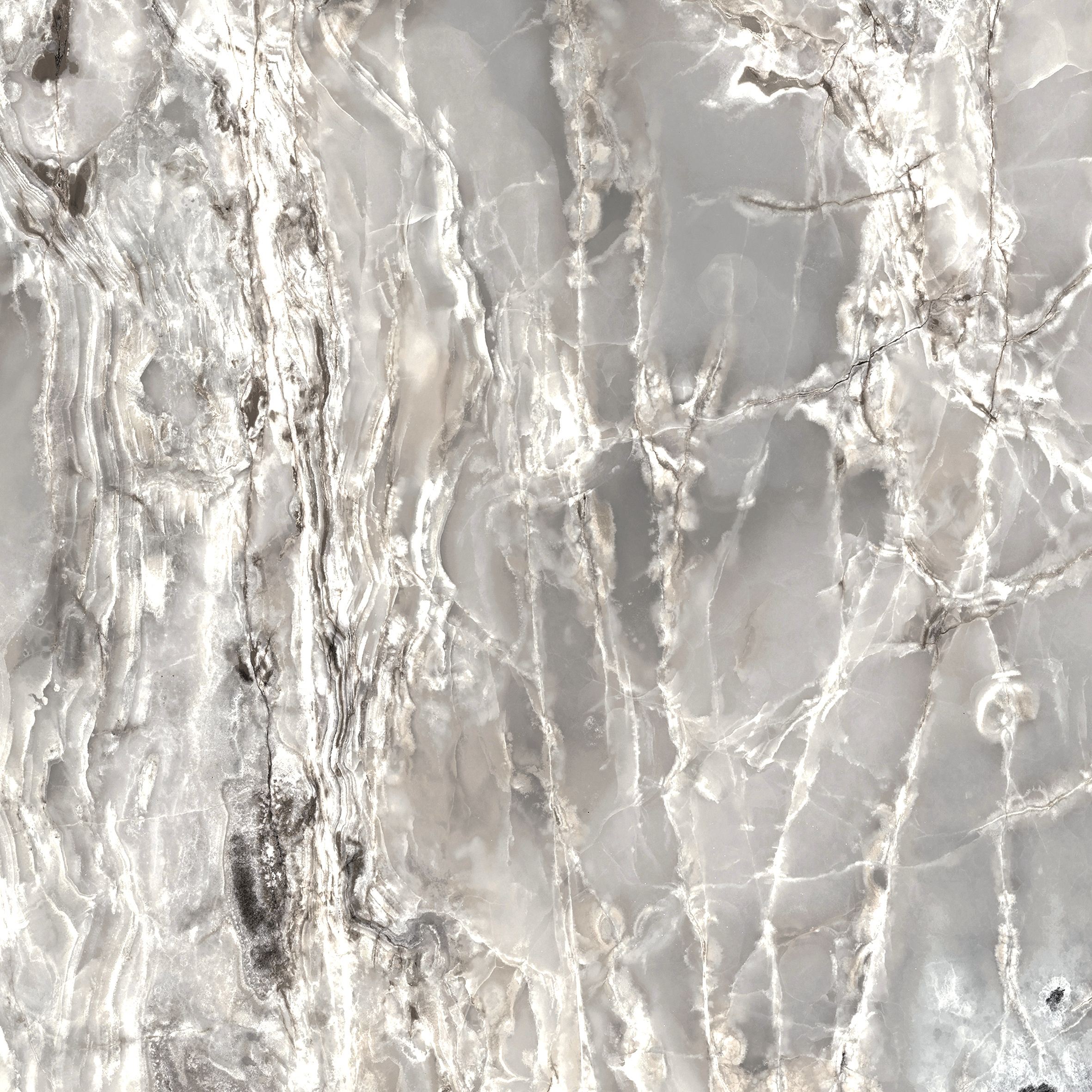 Керамогранит Silver Blend 60x60 глянцевая 60×60 см - коллекция Onyx&More, Florim