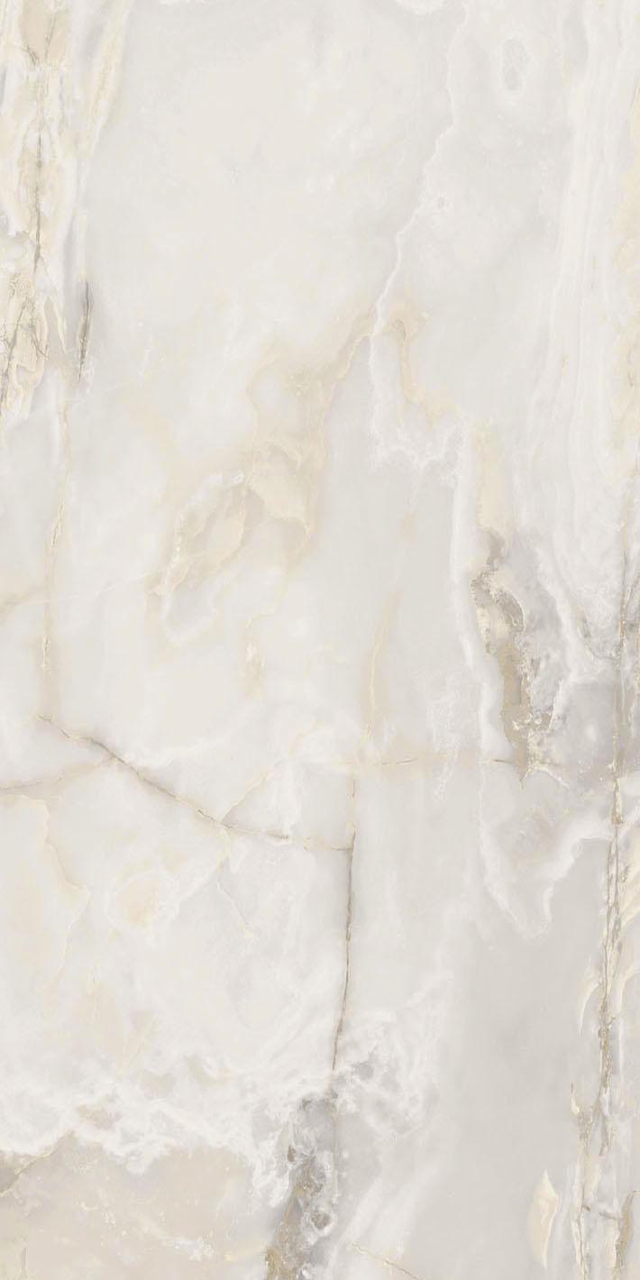 White Onyx 60x120 глянцевая 6 мм