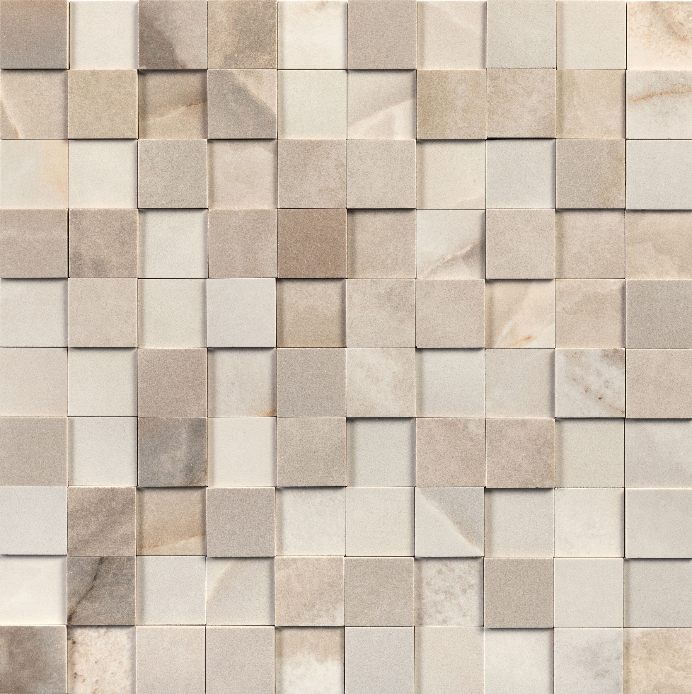 Rêve Noisette Mosaico mix 3d 3x3 30x30 9 мм