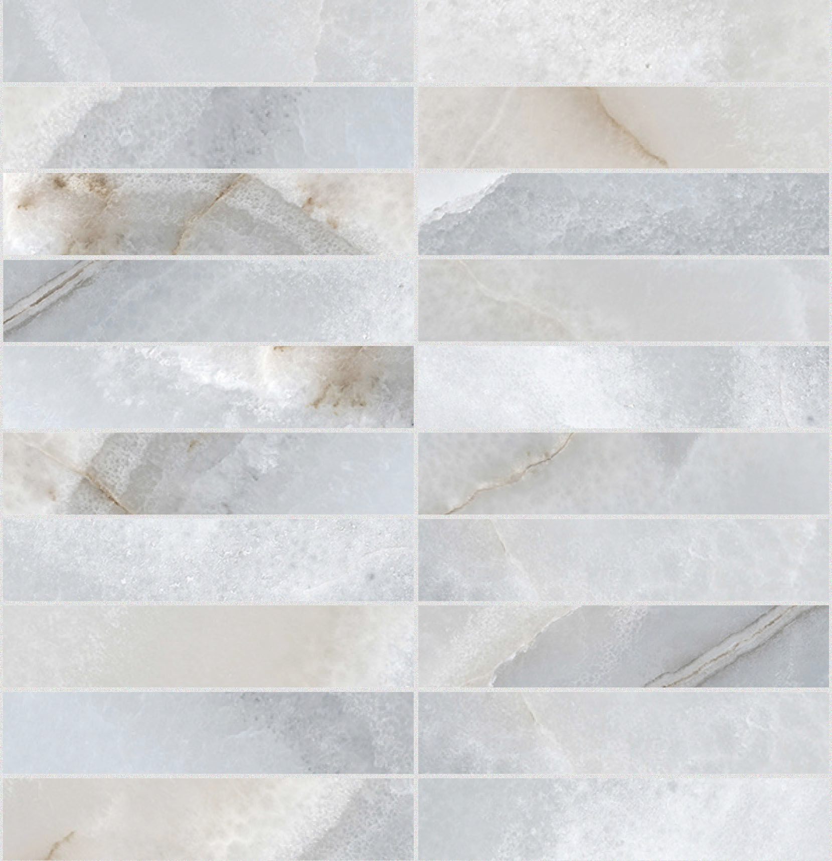 Rêve Bleu Mosaico 3x15 30x30 глянцевая 9 мм