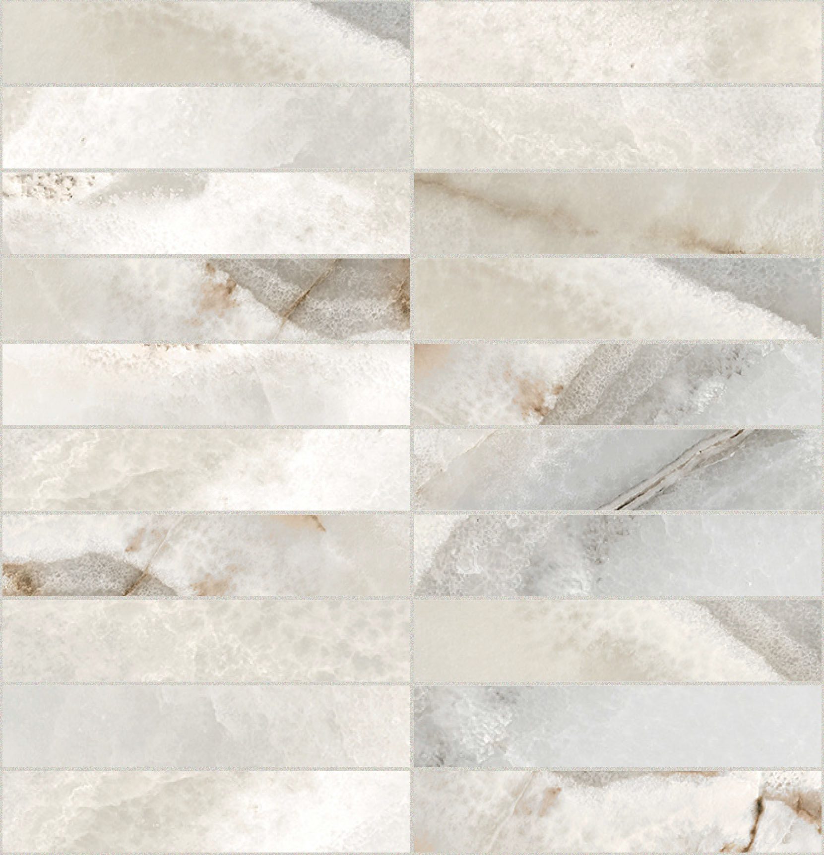 Rêve Noisette Mosaico 3x15 30x30 глянцевая 9 мм