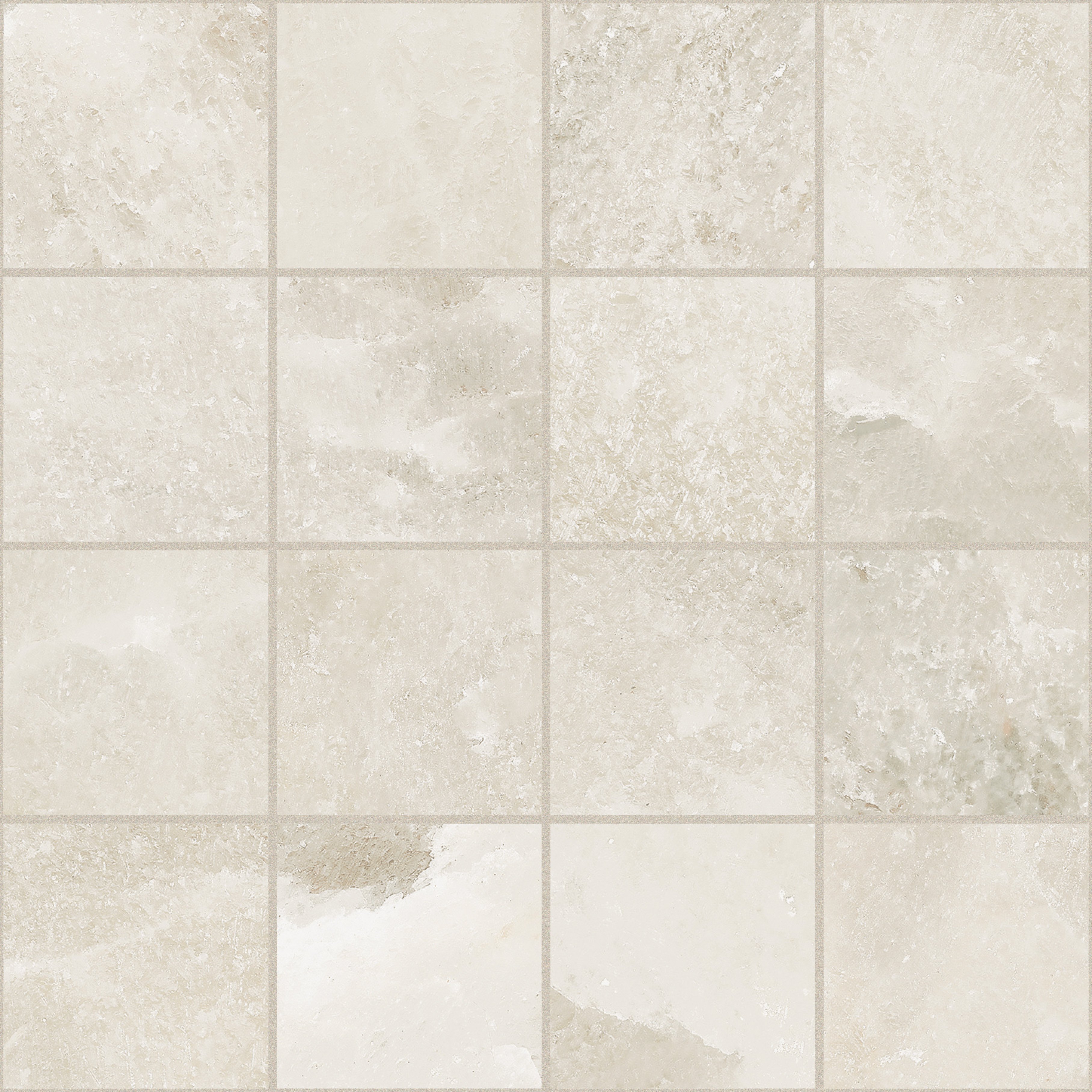 White Gold Mosaico magnum 7,5x7,5 30x30 глянцевая 6 мм
