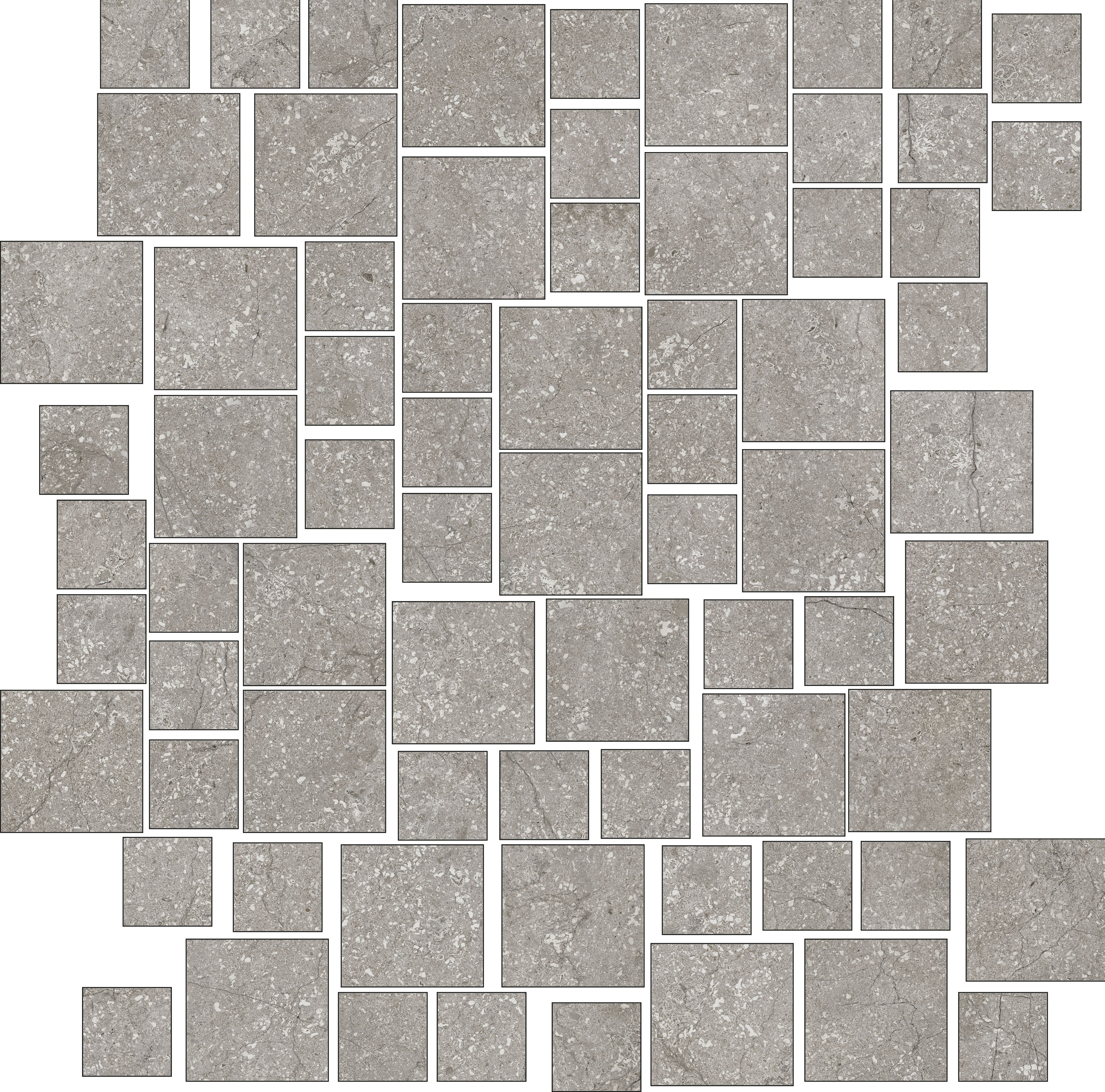 Blocks Haze 33,5x37 матовая 6 мм