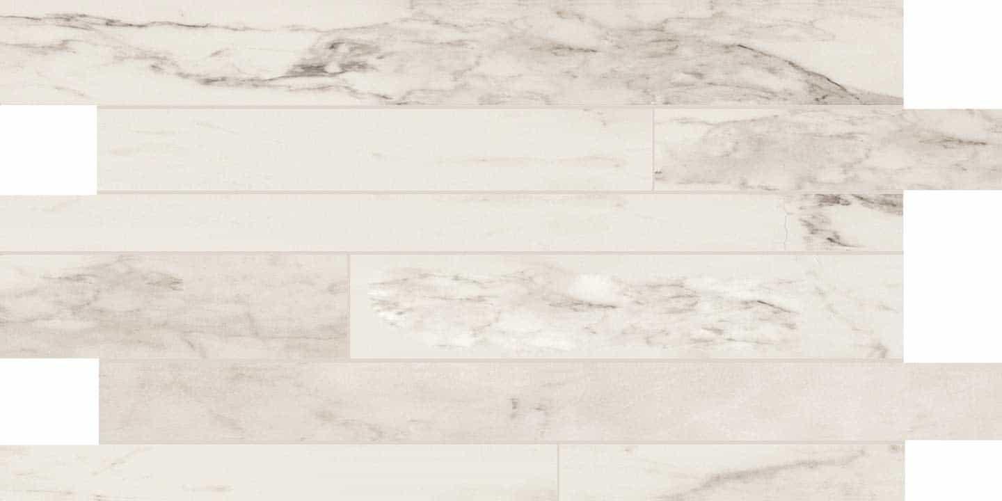 Stone Calacatta Modulo listello sfalsato 30x60 матовая 9 мм