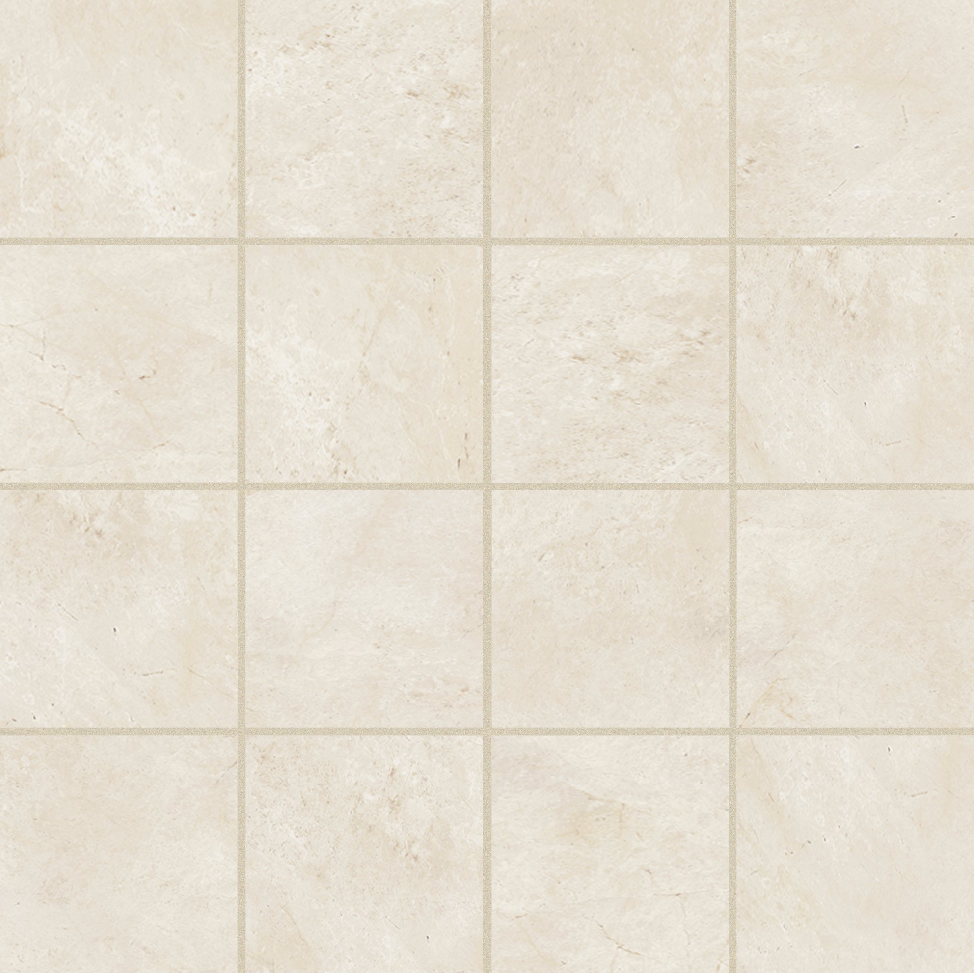 Stone Marfil Mosaico magnum 7,5x7,5 30x30 глянцевая 6 мм
