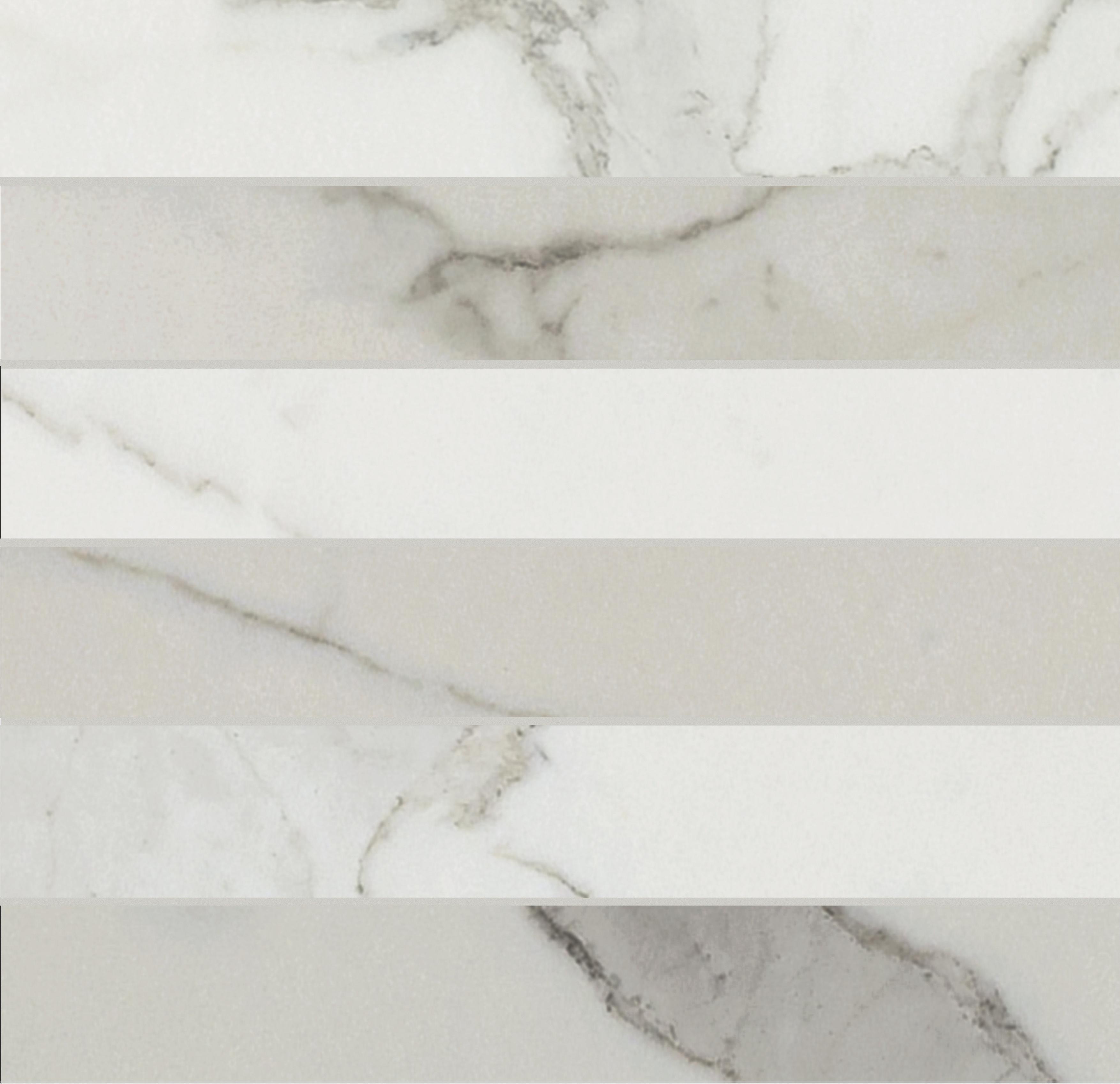 Calacatta Mosaico 3D 5x30 30x30 матовая 9 мм