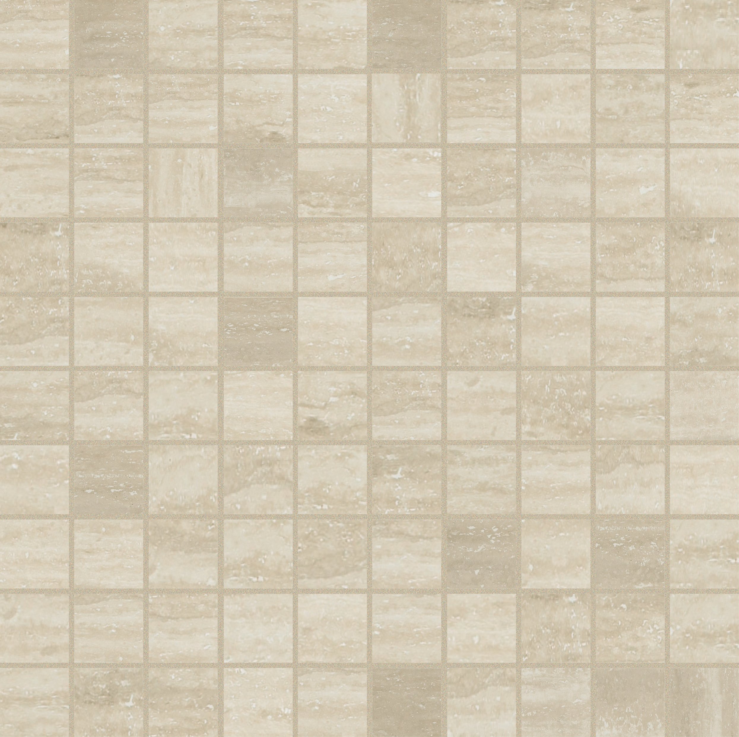 Travertino Mosaico 3x3 30x30 матовая 9 мм