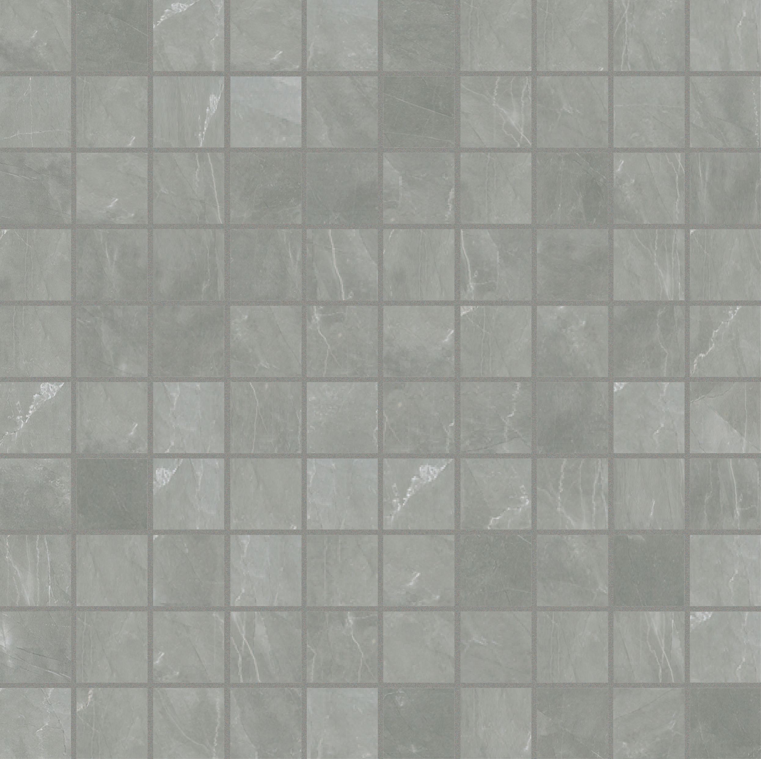 Amani Grey Mosaico 3x3 30x30 глянцевая 9 мм