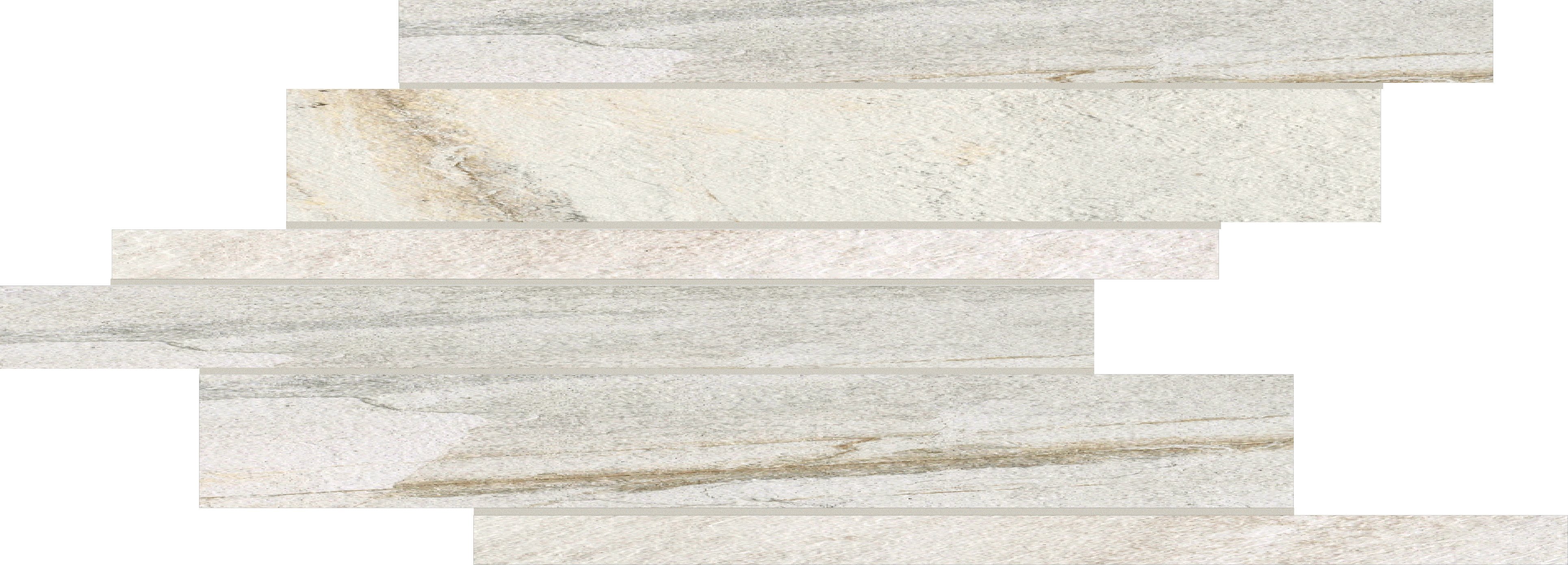 White Modulo listello sfalsato 21x40 матовая 9 мм