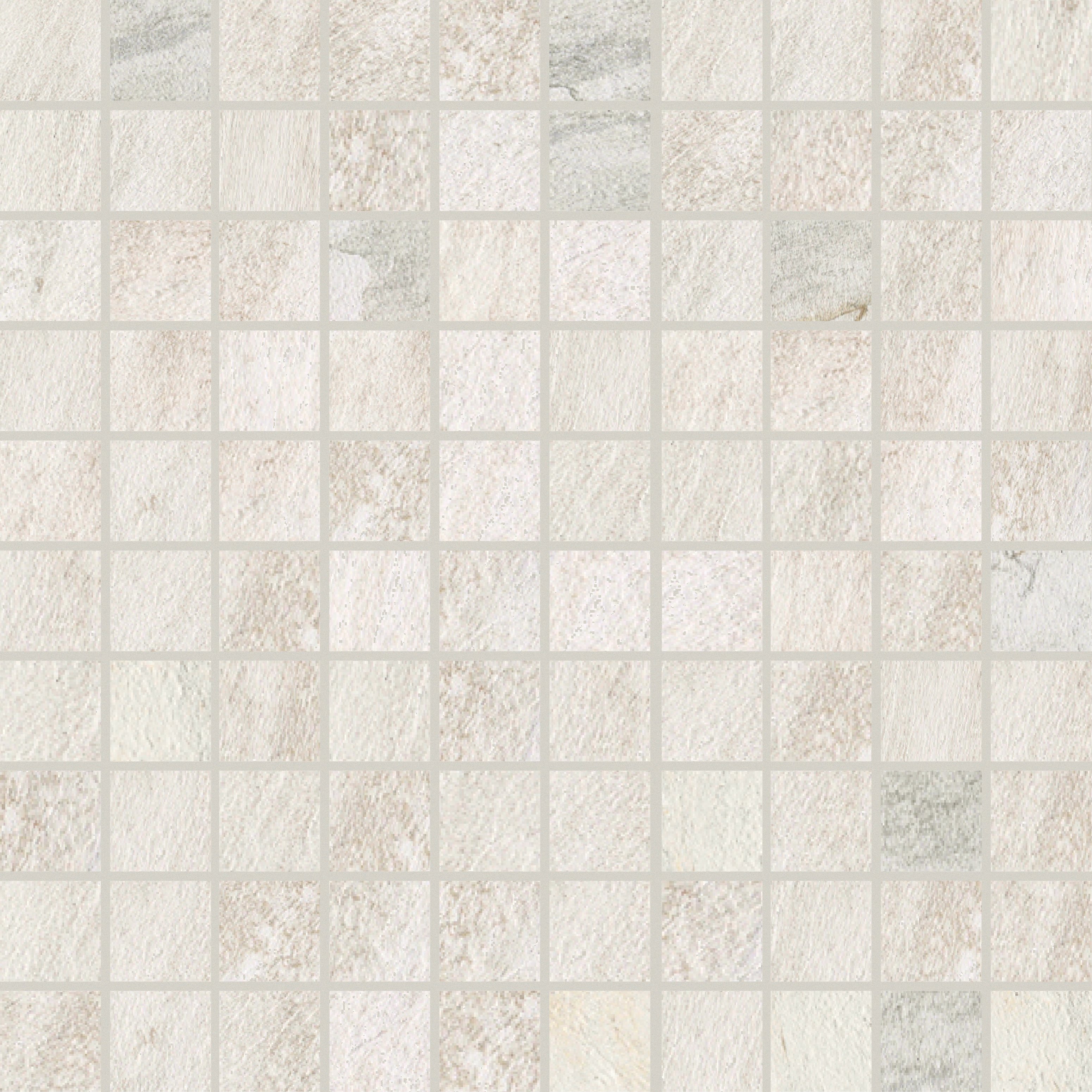 White Mosaico 3x3 30x30 матовая 9 мм