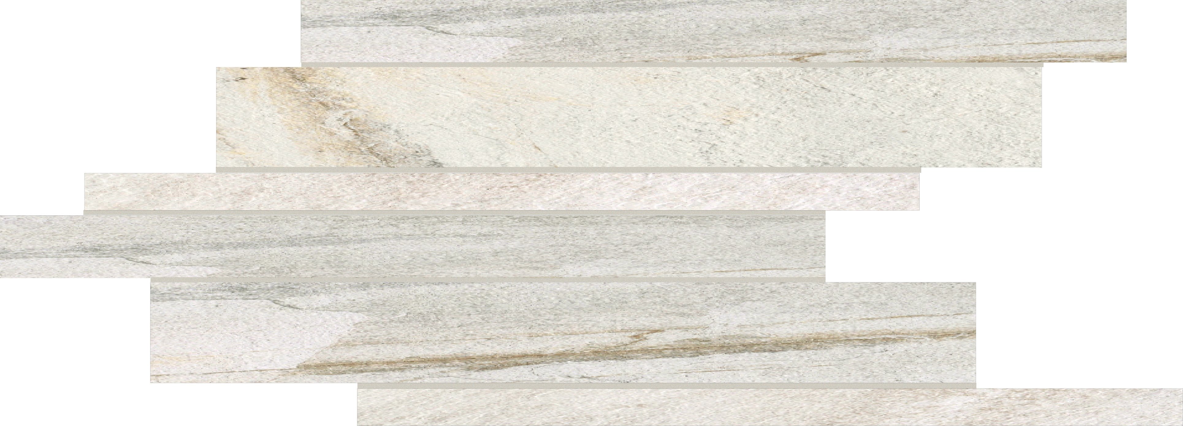 White Modulo listello sfalsato 21x40 матовая 9 мм