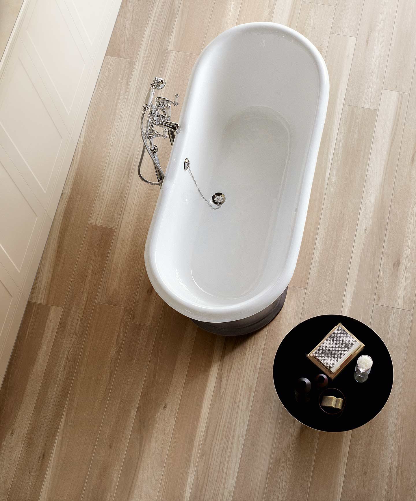 Wooden Tile / интерьер