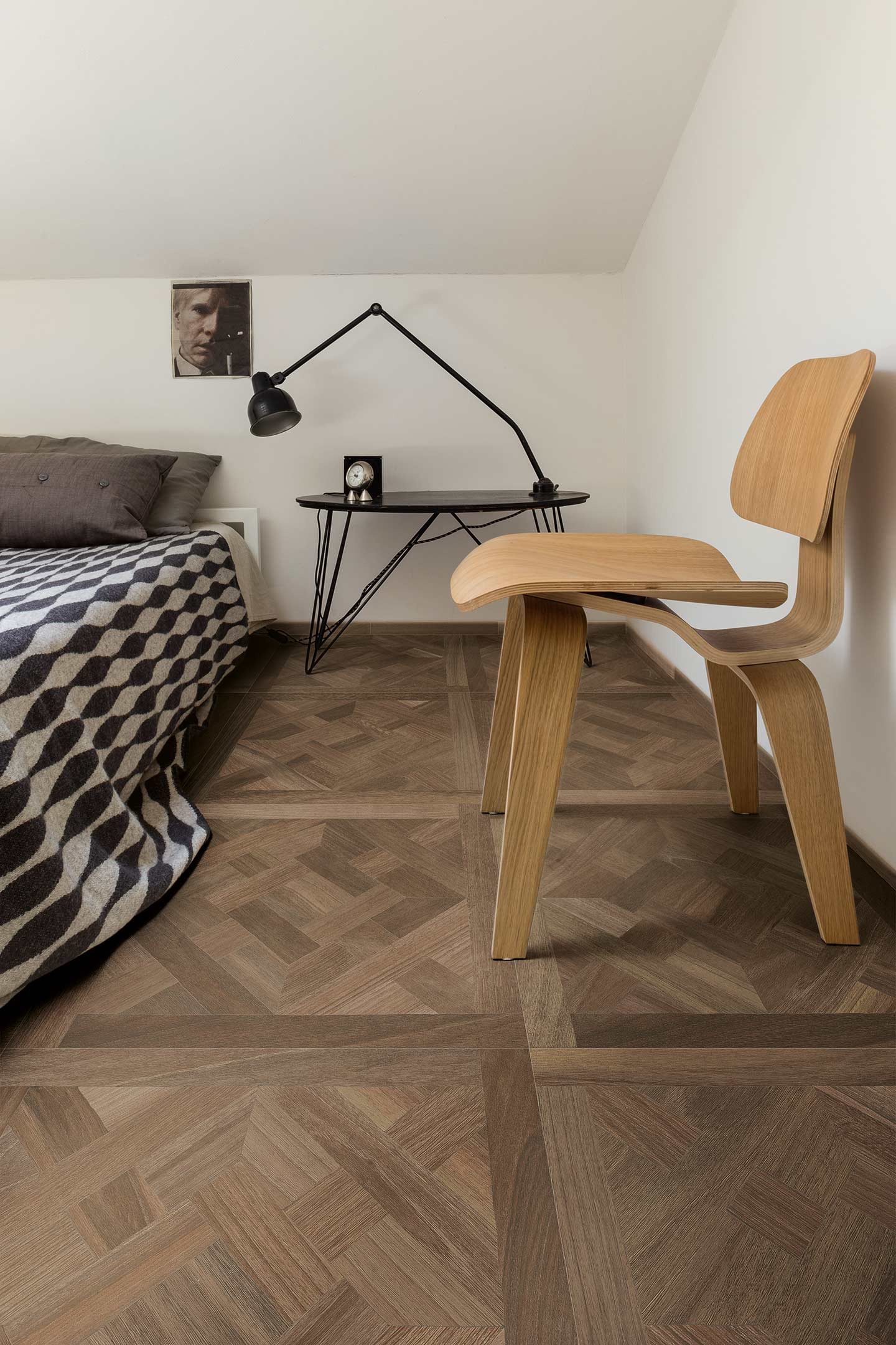 Wooden Tile / интерьер