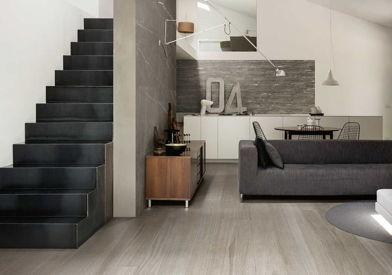 Wooden Tile в интерьере