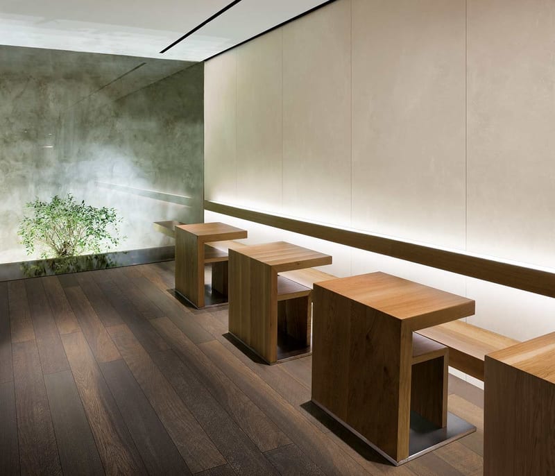 Wooden Tile в интерьере