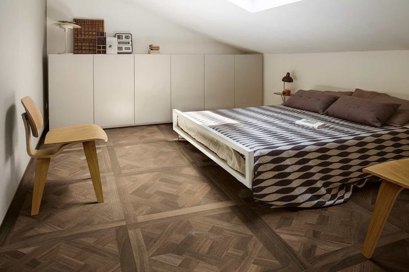 Wooden Tile в интерьере