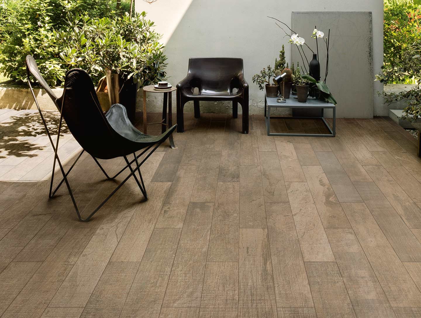 Wooden Tile / интерьер
