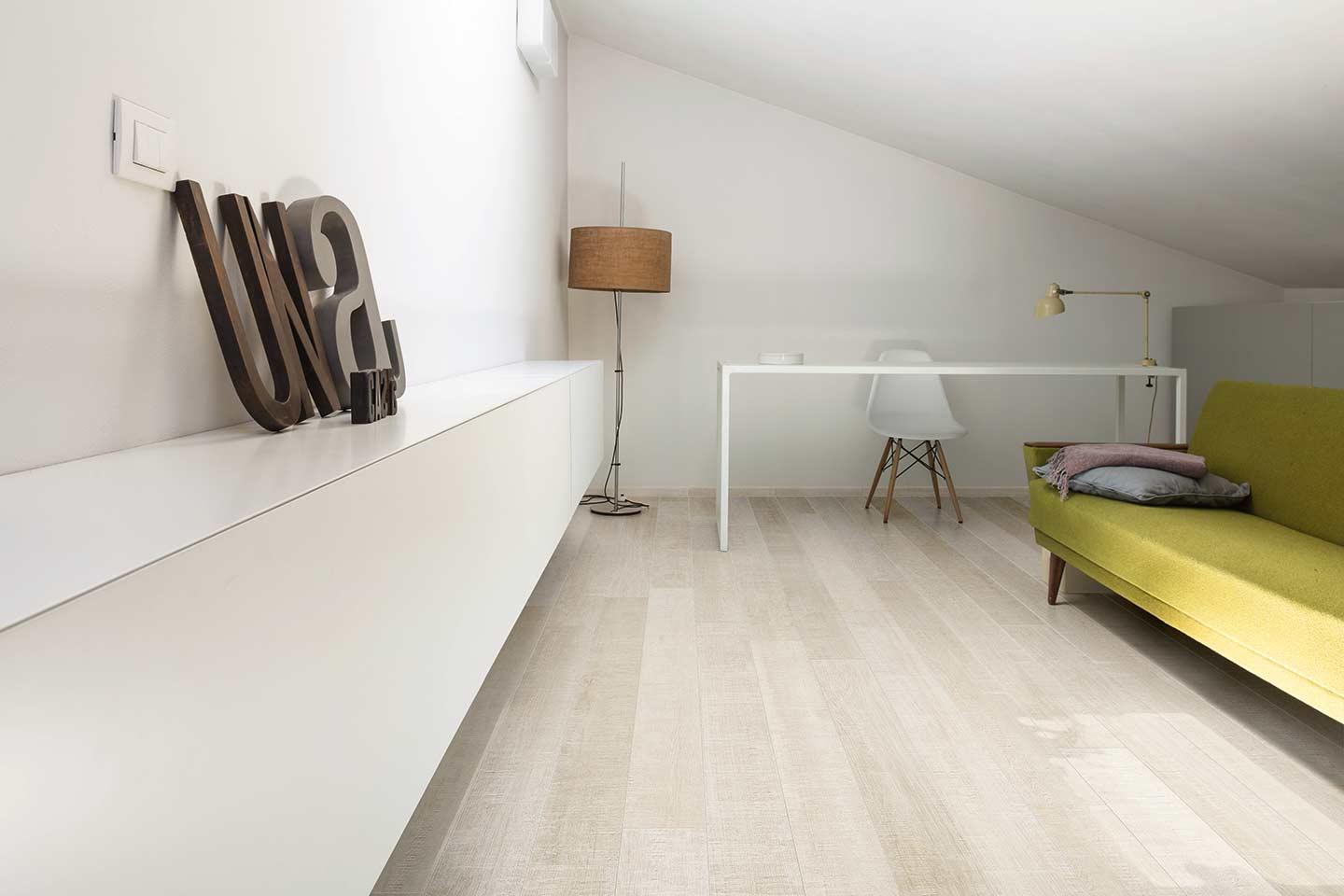Wooden Tile / интерьер