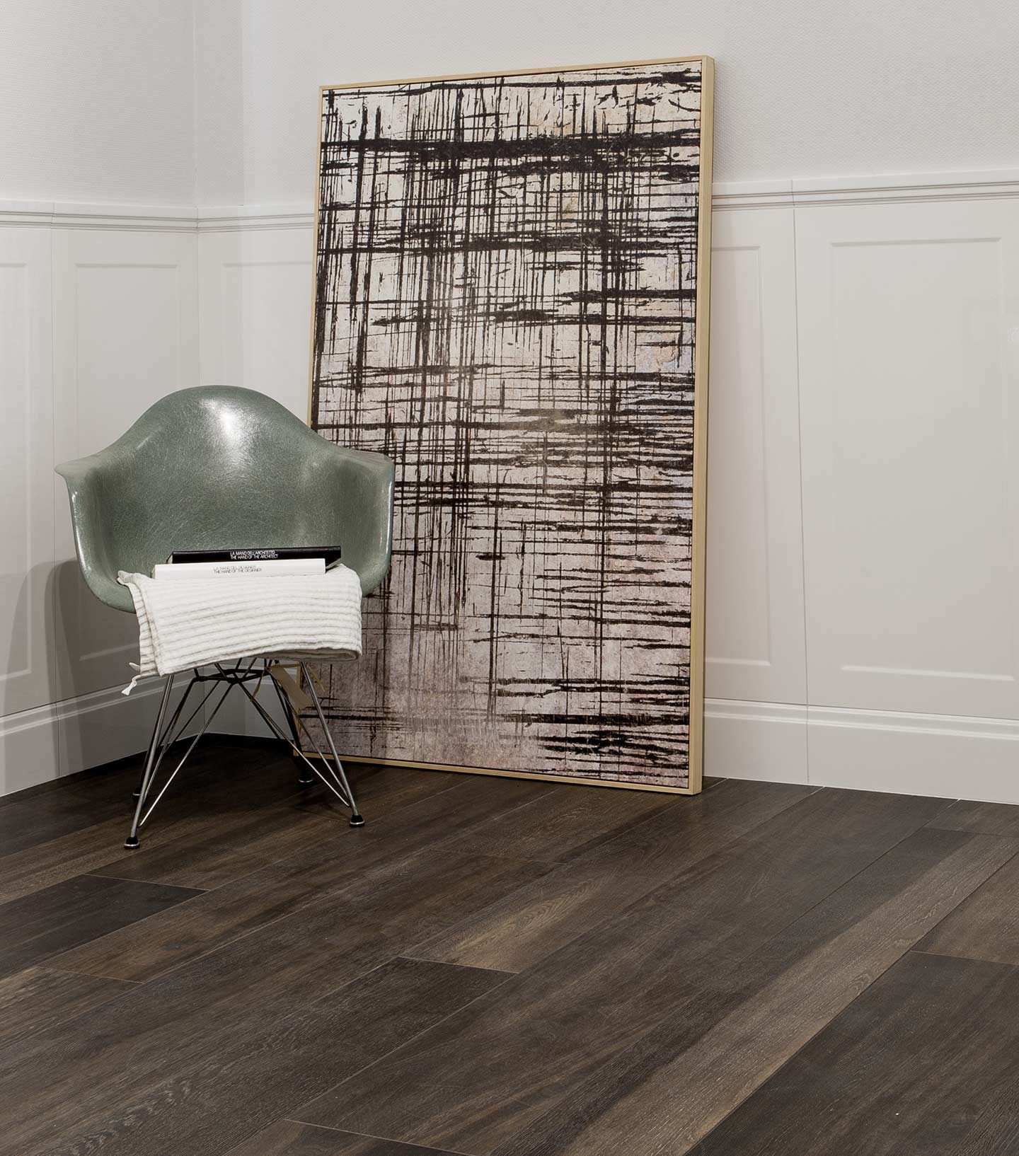 Wooden Tile / интерьер