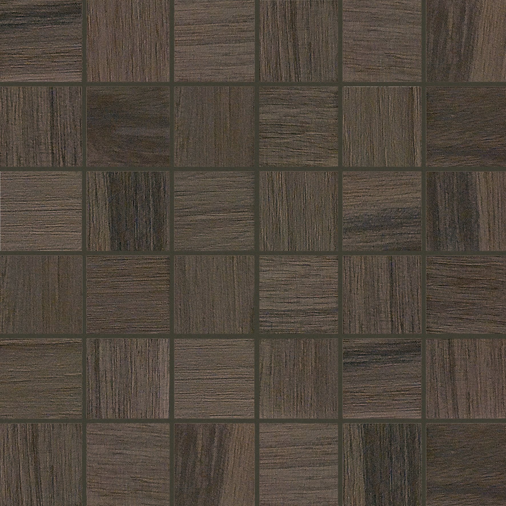 Wooden Brown Mosaico 5x5 30x30 матовая 9 мм
