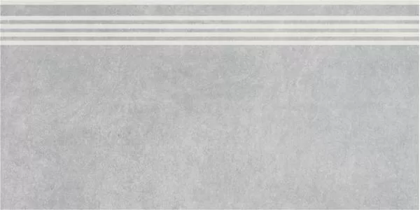 Ступень Королевская дорога серый светлый обрезной