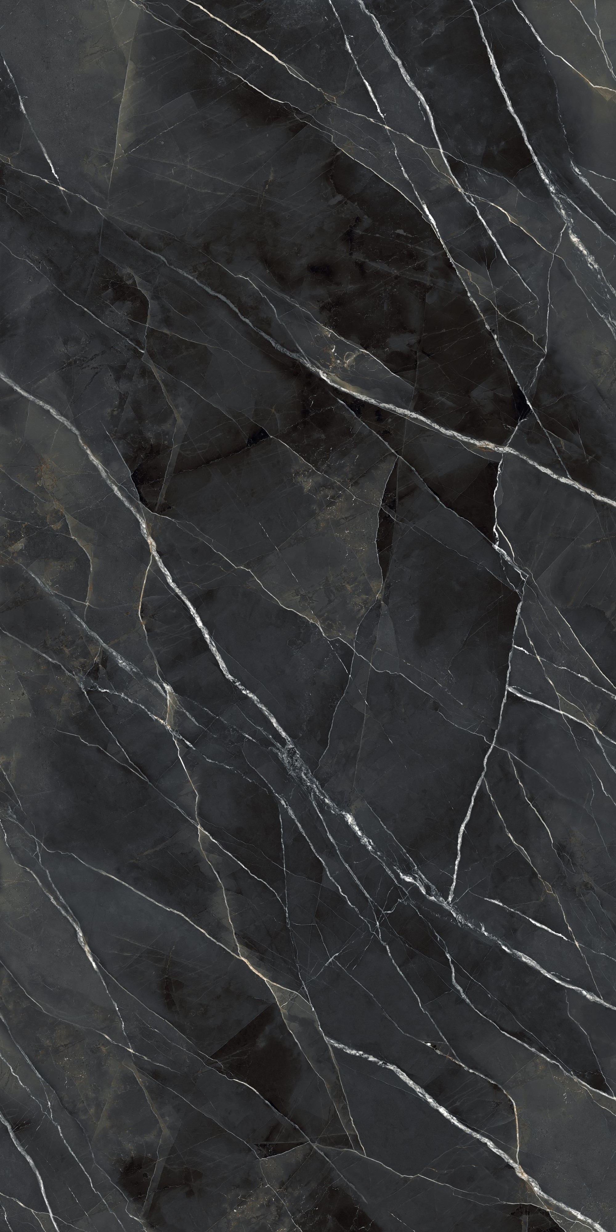 Calacatta Black Book Match Polished Starlit