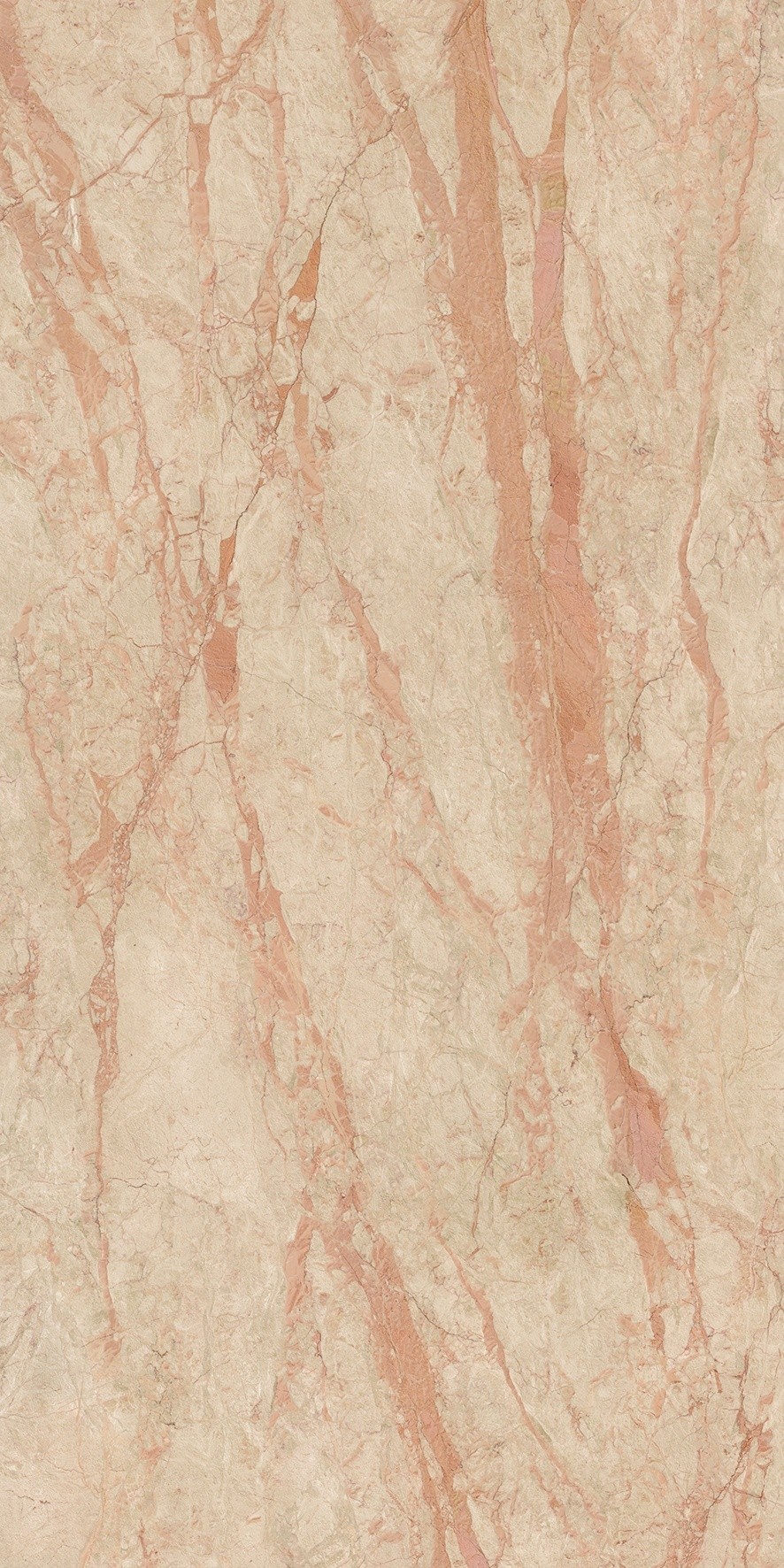 Керамогранит Calacatta Rosa Book Match DNA 162×324 см - коллекция Rare, Laminam