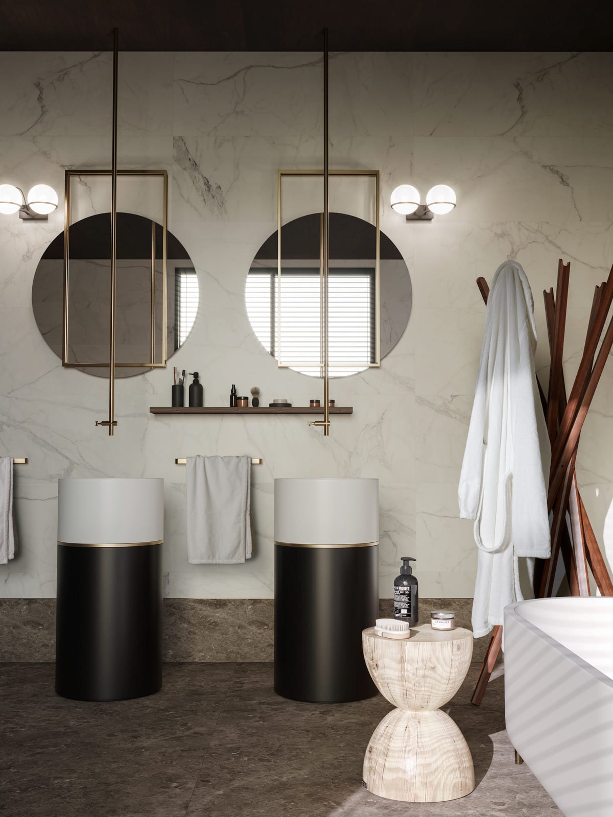 Allmarble Wall в интерьере