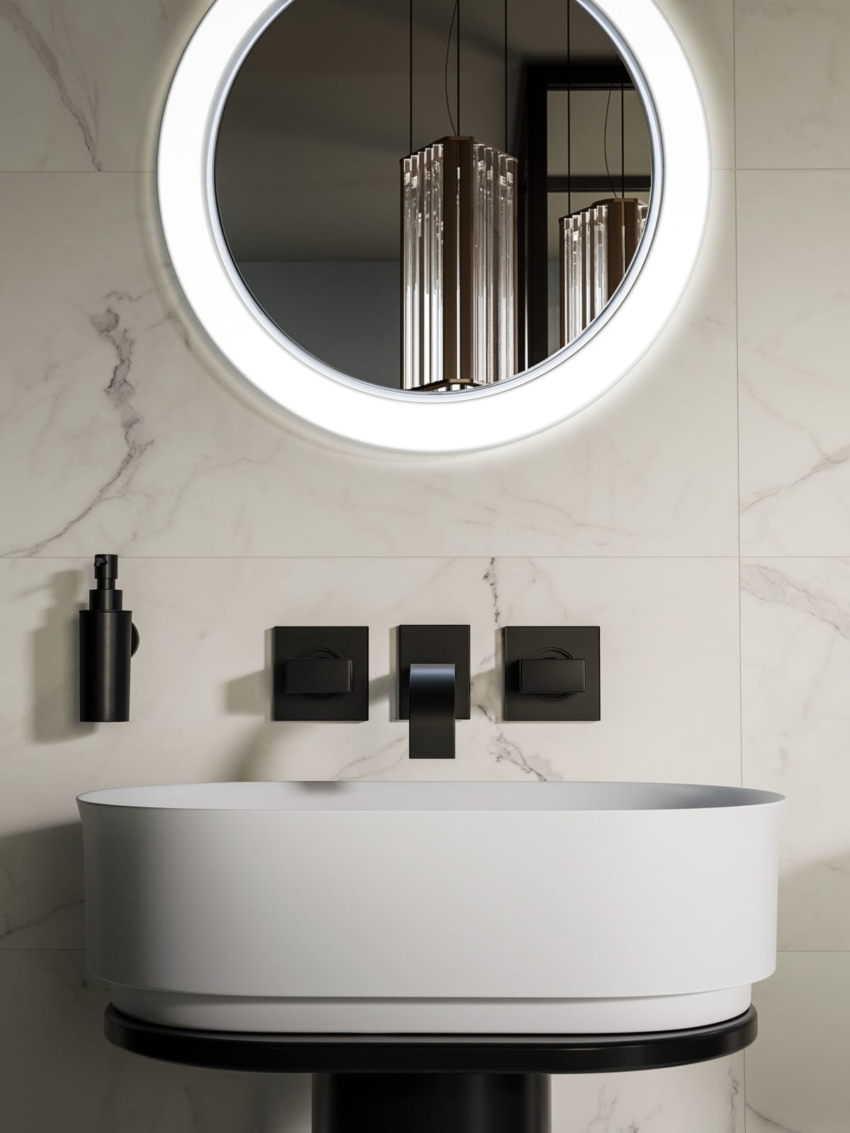 Allmarble Wall в интерьере