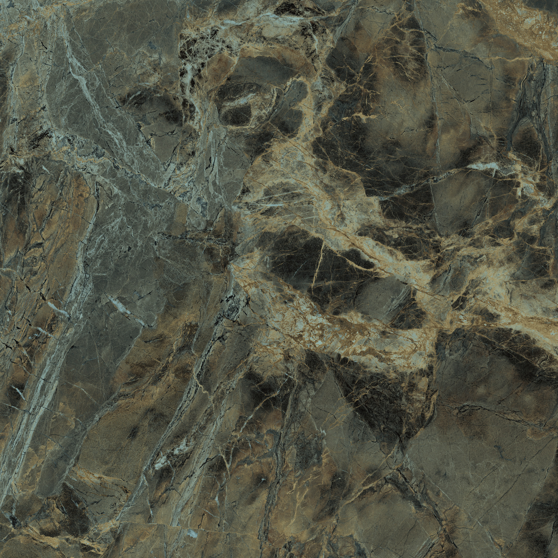 Grande Marble Look Verde Borgogna Matt Rett.