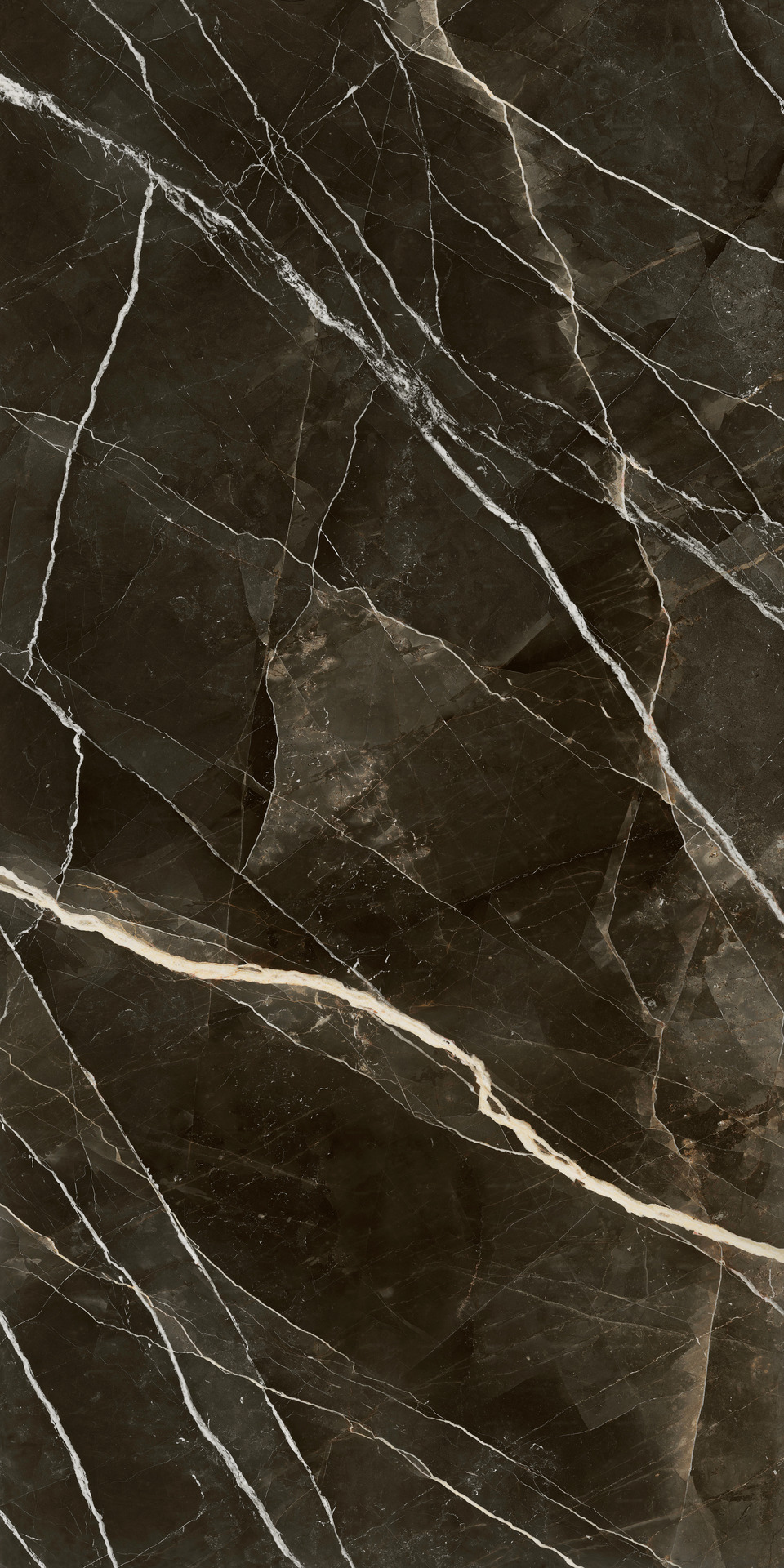Grande Marble Look Calacatta Black Satin Puro 12mm