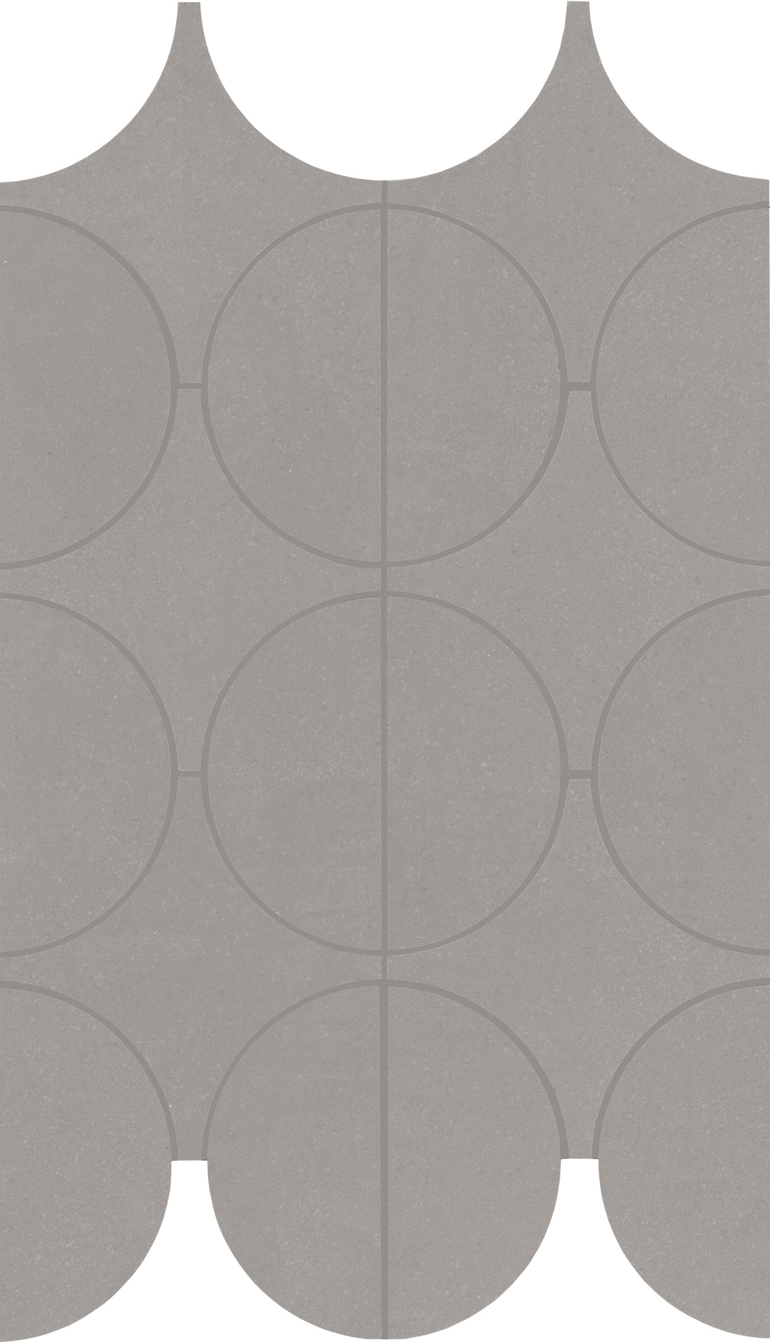 Мозаика Cerchi Nickel
