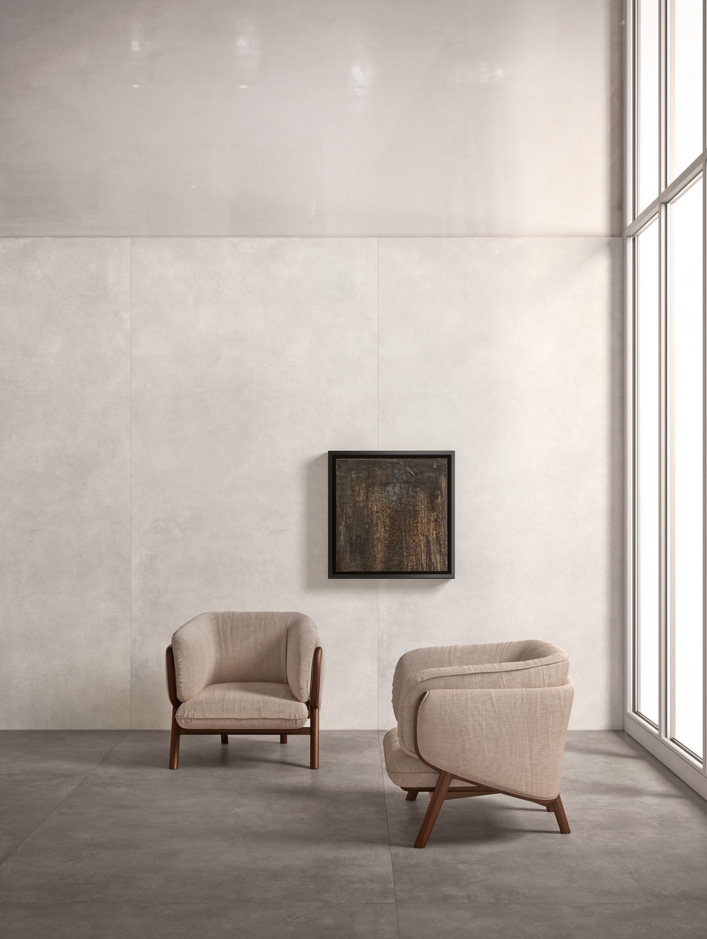 Grande Concrete Look в интерьере