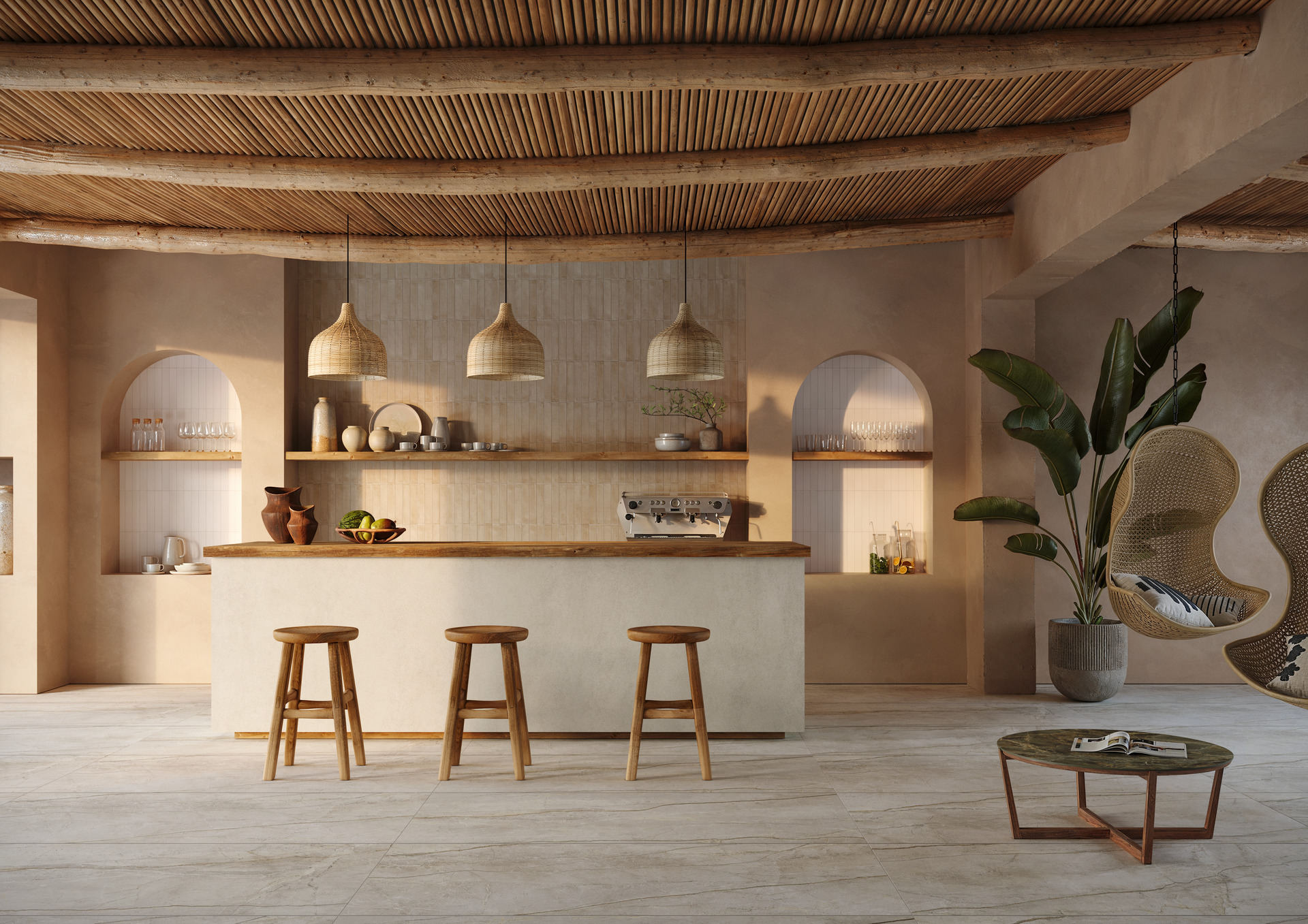 Grande Concrete Look / интерьер