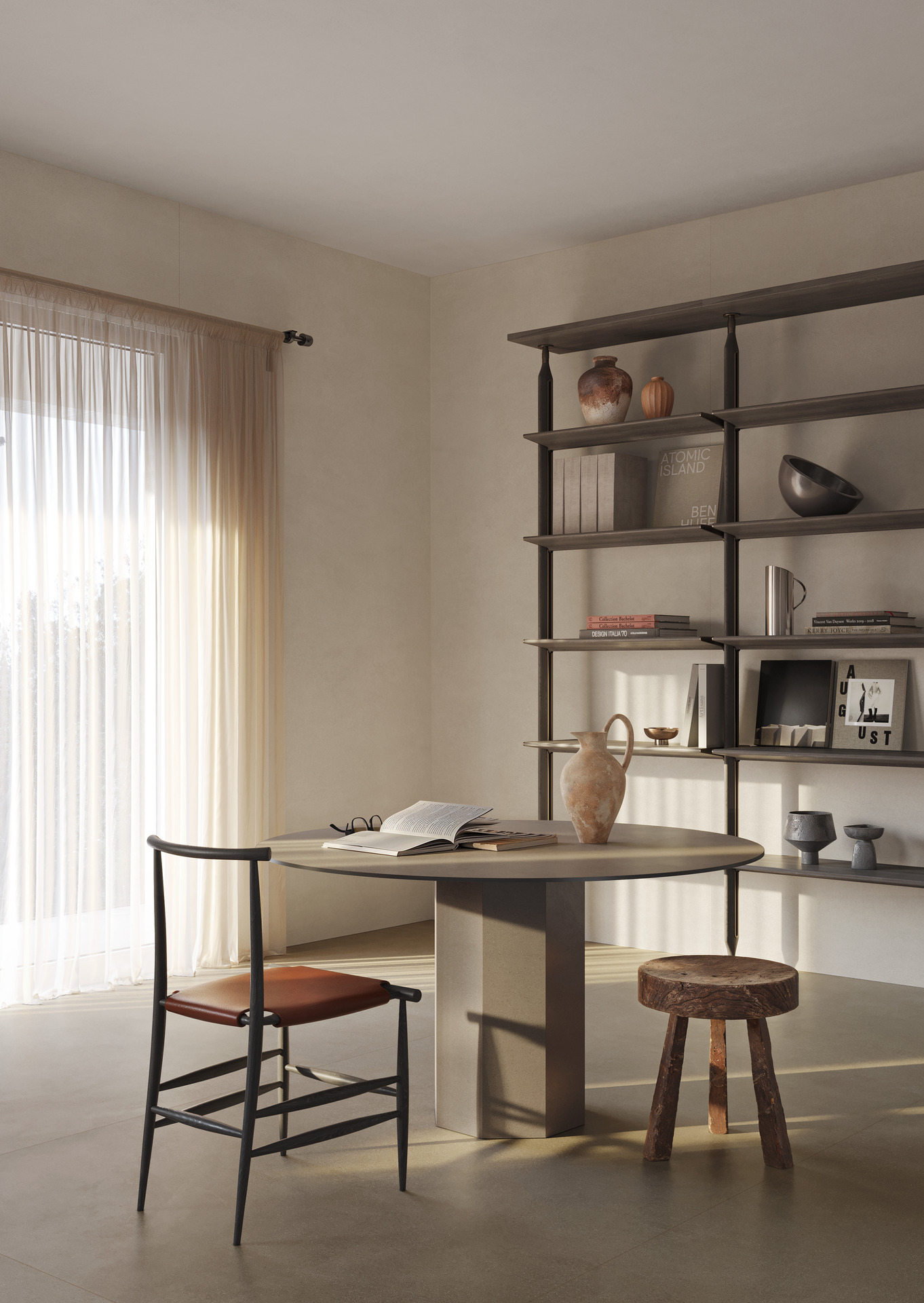 Grande Concrete Look в интерьере