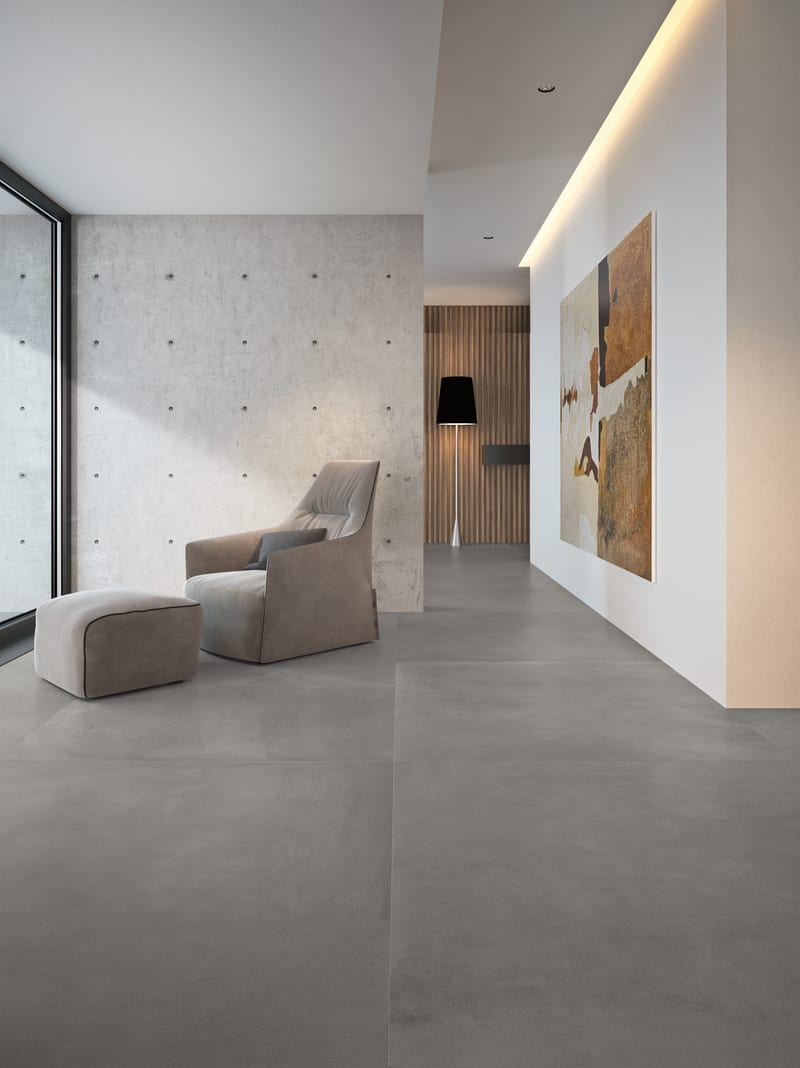 Grande Concrete Look в интерьере