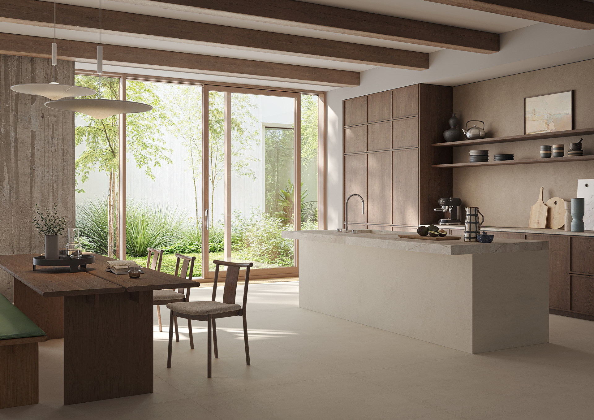 Grande Concrete Look в интерьере