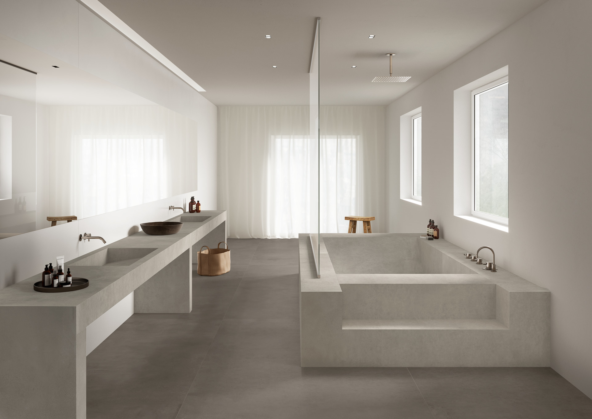 Grande Concrete Look / интерьер