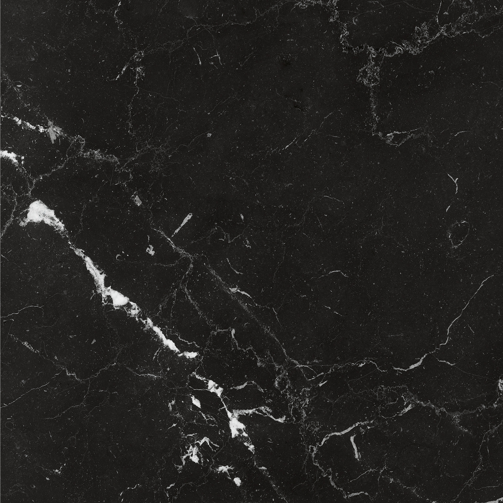 Allmarble Elegant Black Rett. 60×60 см - коллекция Grande Marble Look, Marazzi