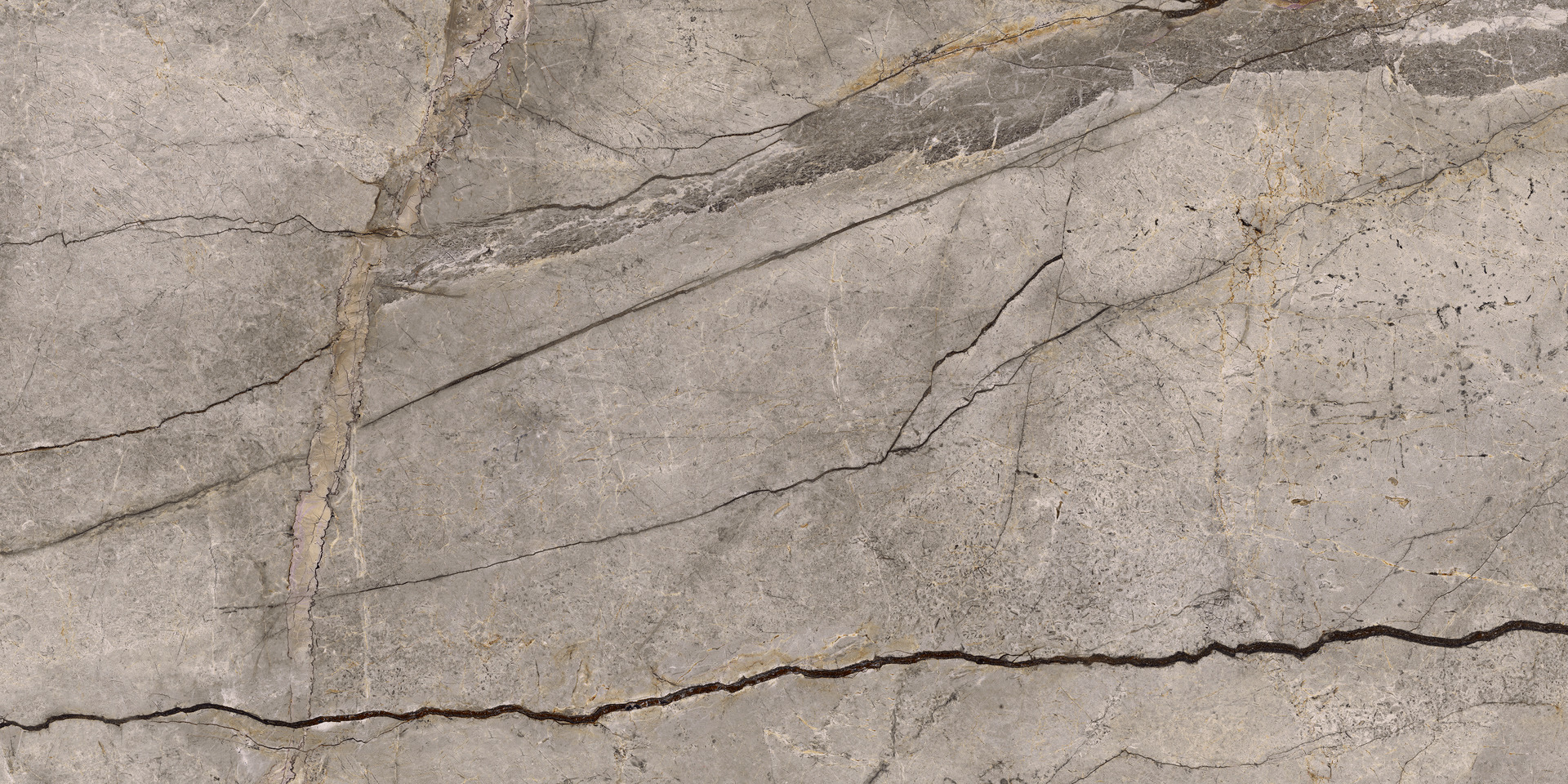 Grande Stone Look Silver Root Grey Naturale Rettificato