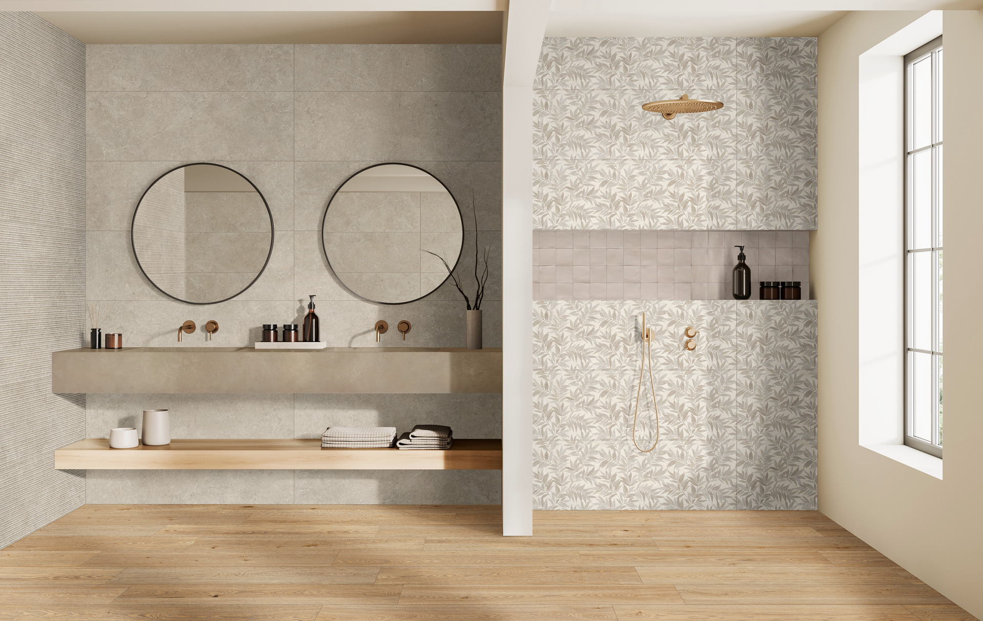 Limestone Wall / интерьер