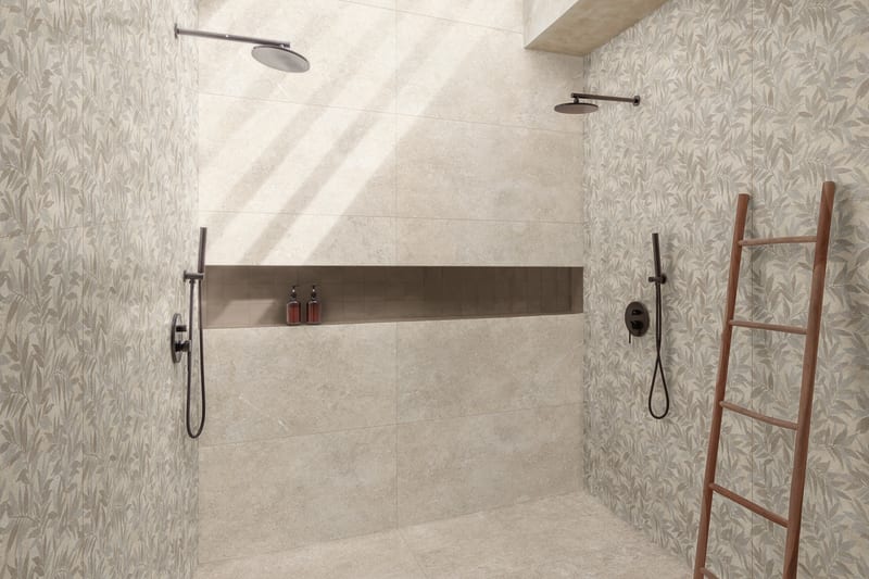 Limestone Wall в интерьере