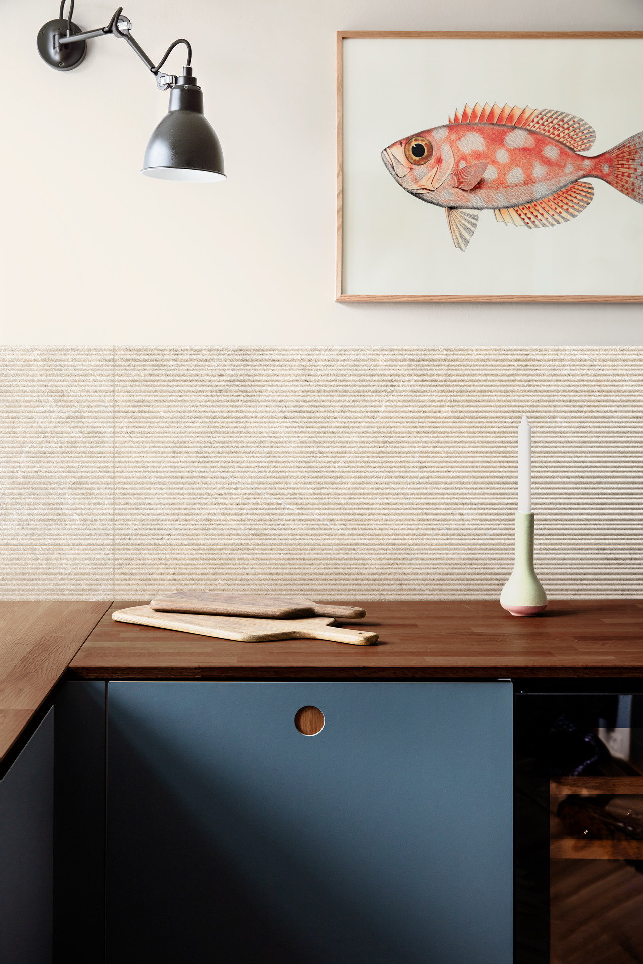 Limestone Wall / интерьер