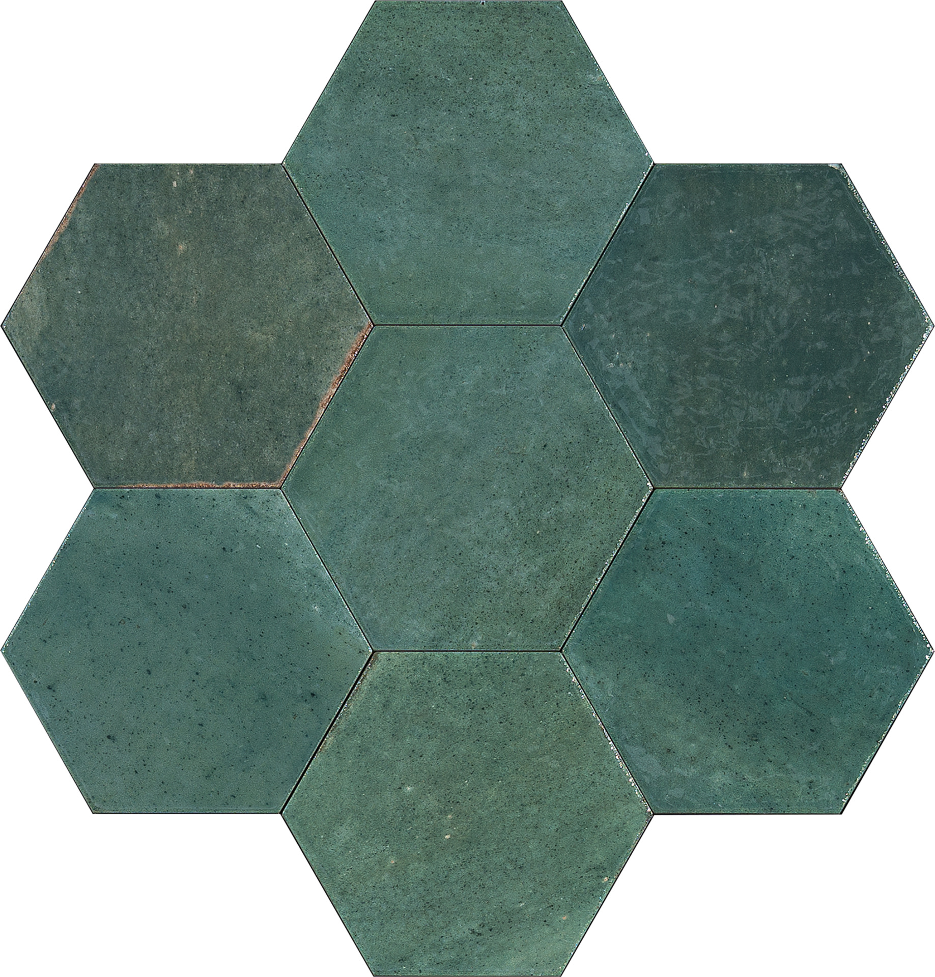 Lume Esagona Green Lux