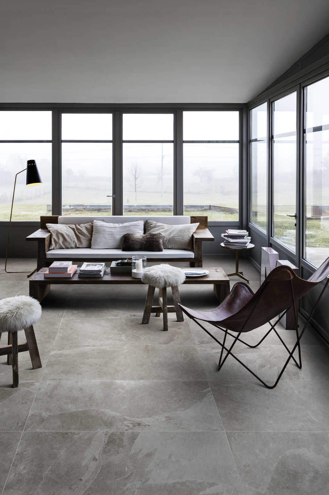 Mystone Ardesia в интерьере